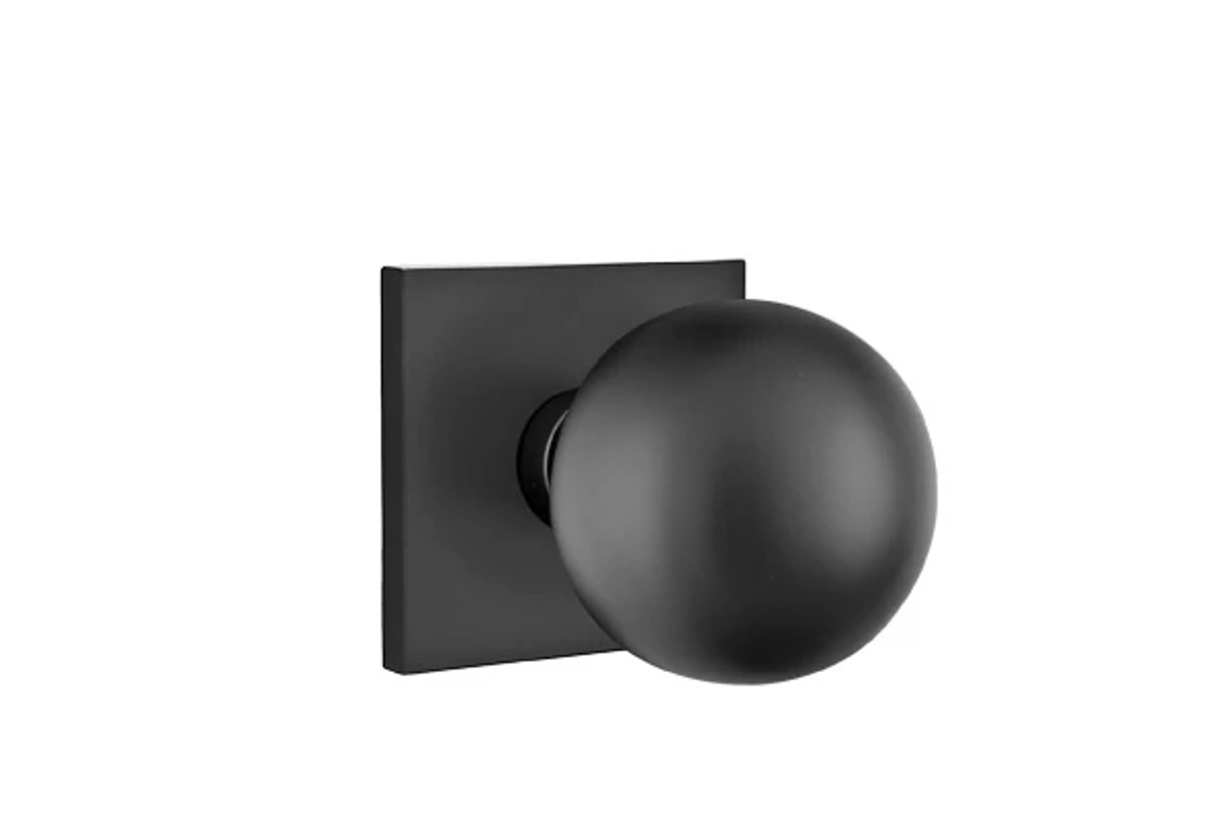 Emtek Concealed Fastener Orb Knob Set with Square Rosette