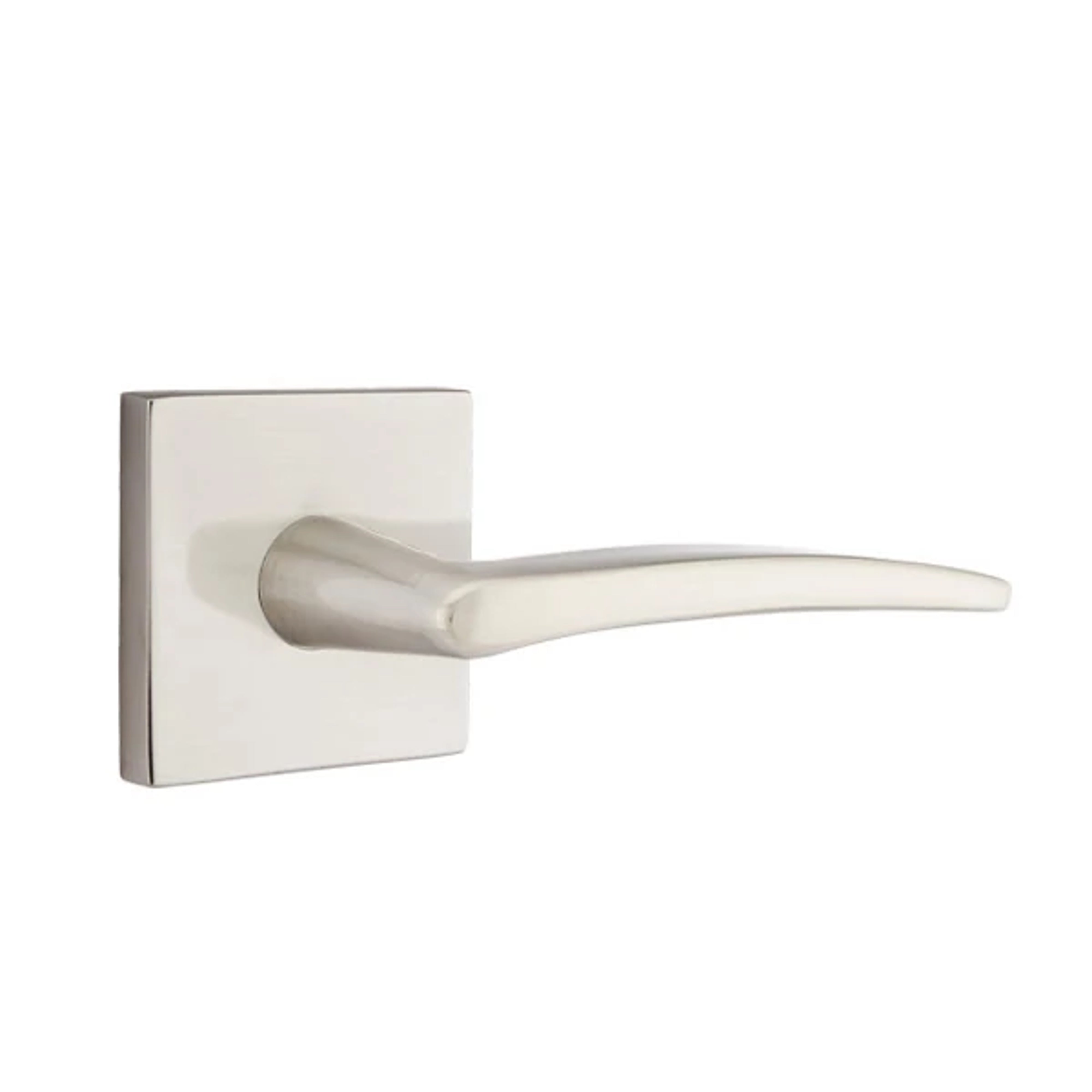 Emtek Concealed Fastener Poseeidon Lever Set with Square Rosette
