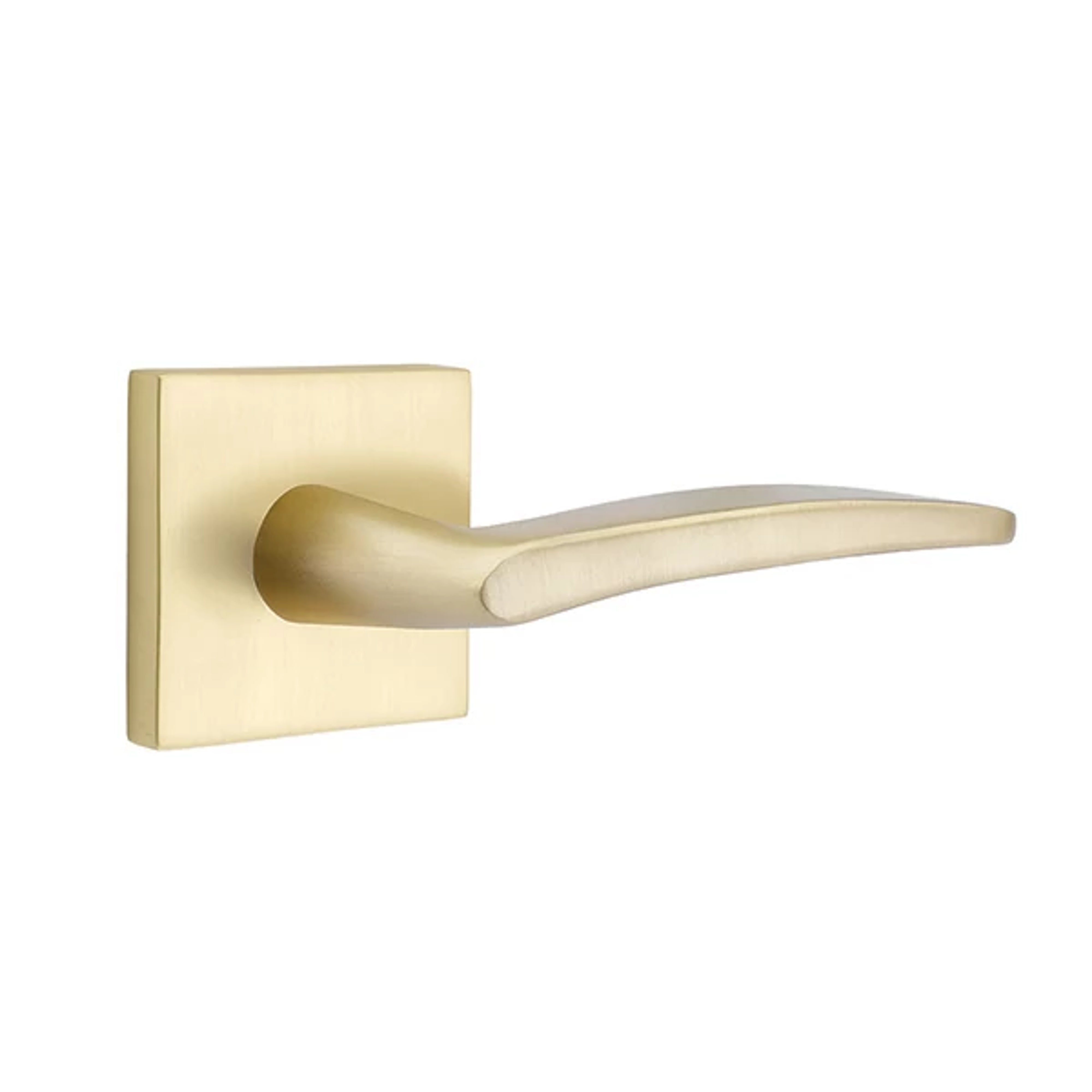 Emtek Poseeidon Lever Set with Square Rosette