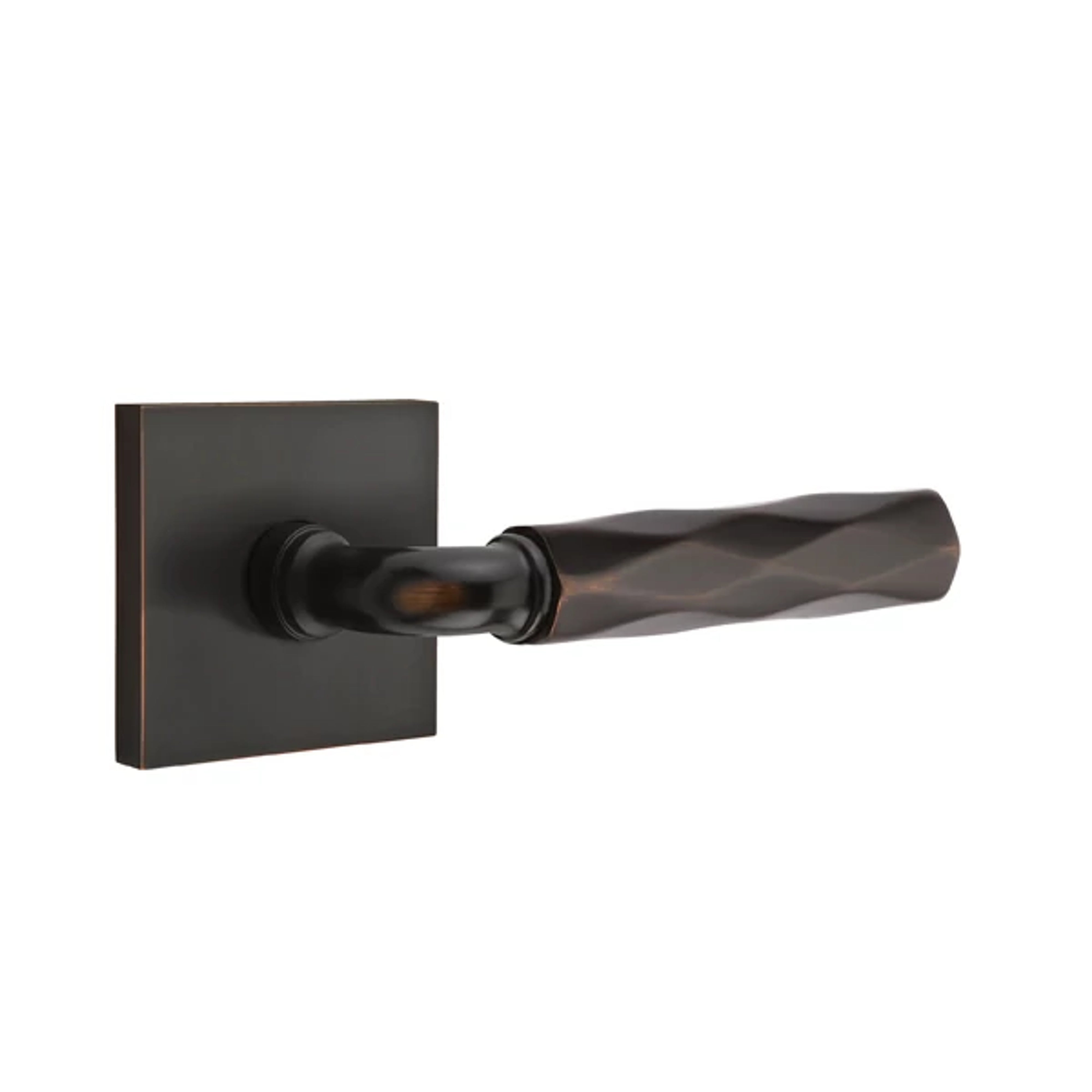 Emtek Select R-Bar Tribeca Lever Set with Square Rosette