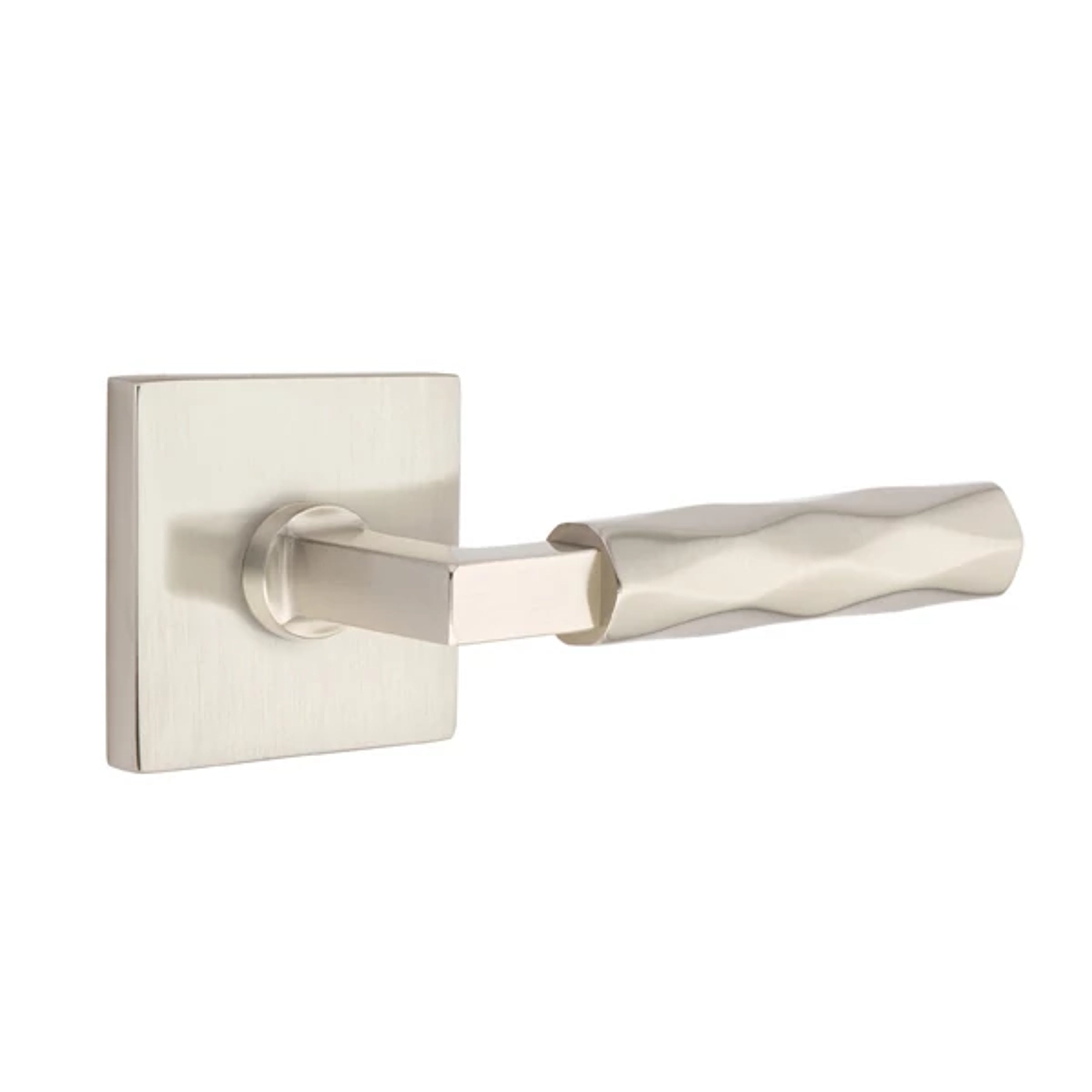 Emtek Select L-Square Tribeca Lever Set with Square Rosette