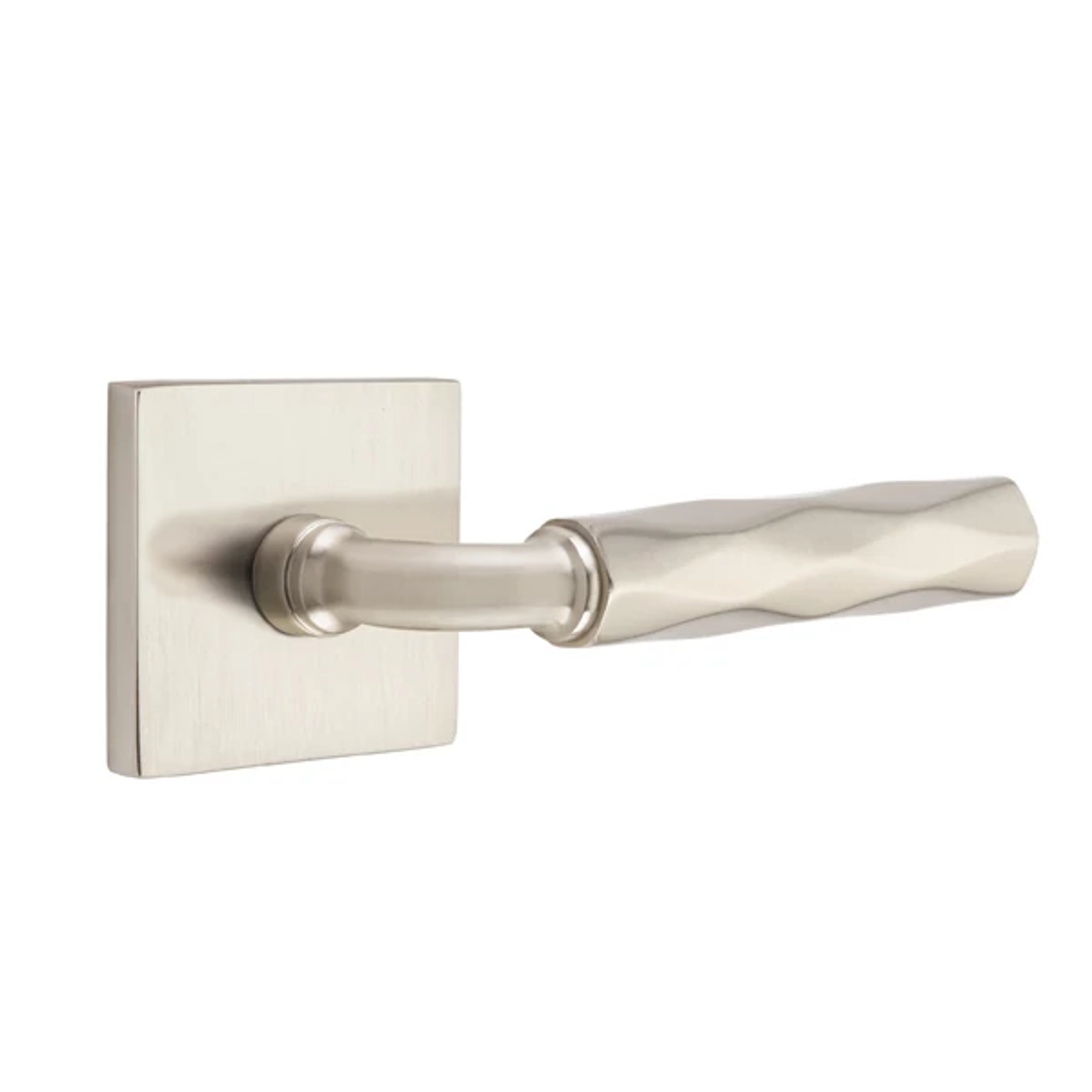 Emtek Select R-Bar Tribeca Lever Set with Square Rosette