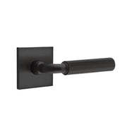Emtek Select R-Bar Faceted Lever Set with Square Rosette