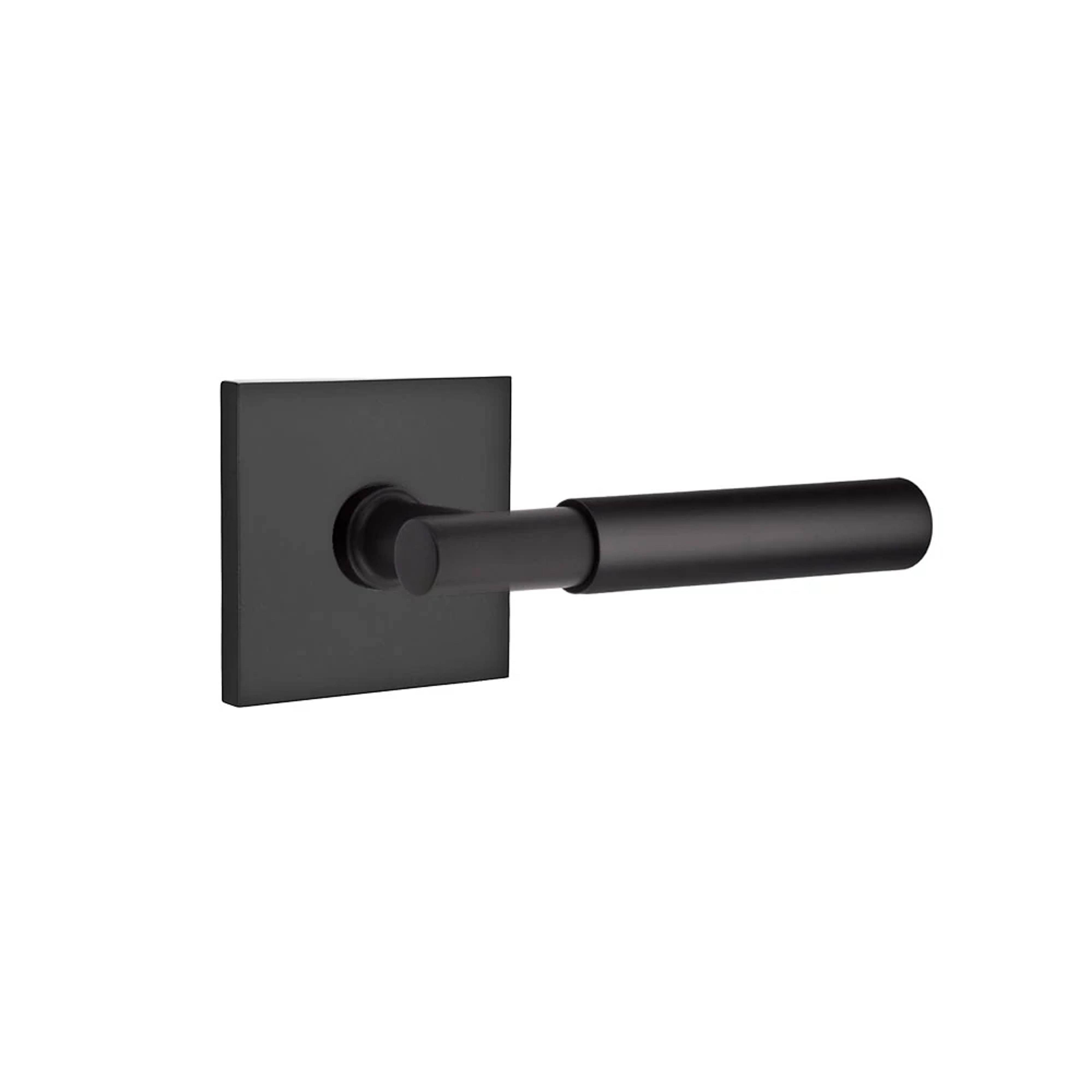 Emtek Select T-Bar Smooth Lever Set with Square Rosette
