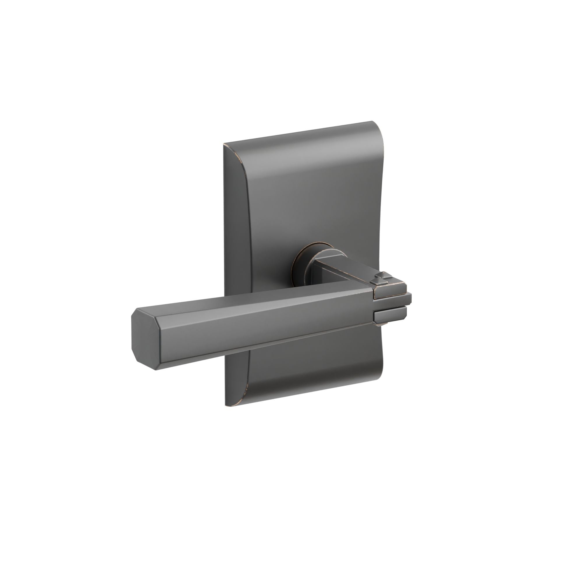 Emtek Concealed Fastener Arts & Crafts Lever Set With Neos Rosette