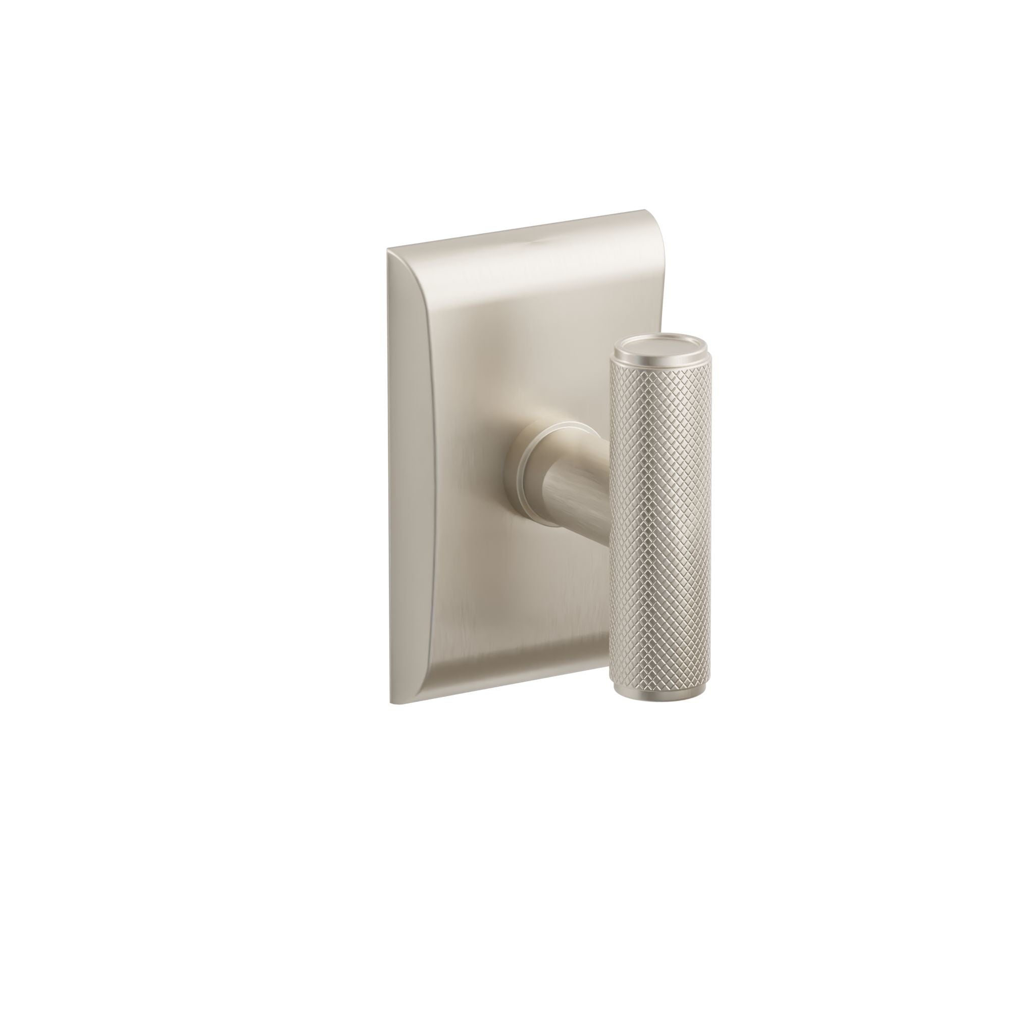 Emtek Concealed Fastener Ace Knurled Knob Set With Neos Rosette