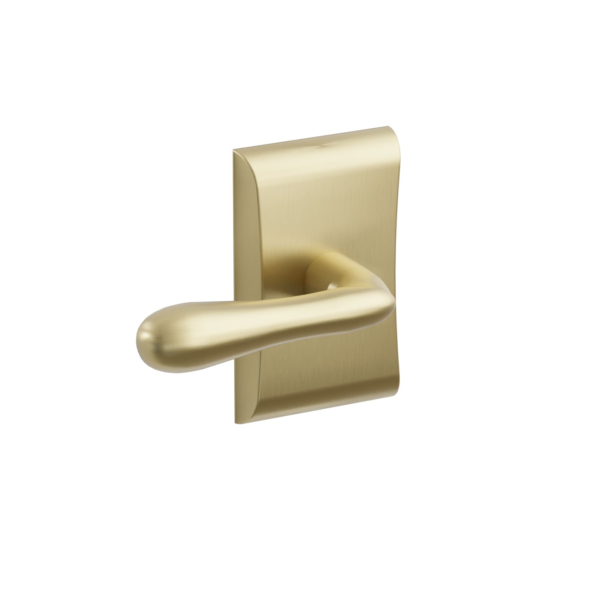 Emtek Concealed Fastener Basel Lever Set with Neos Rosette