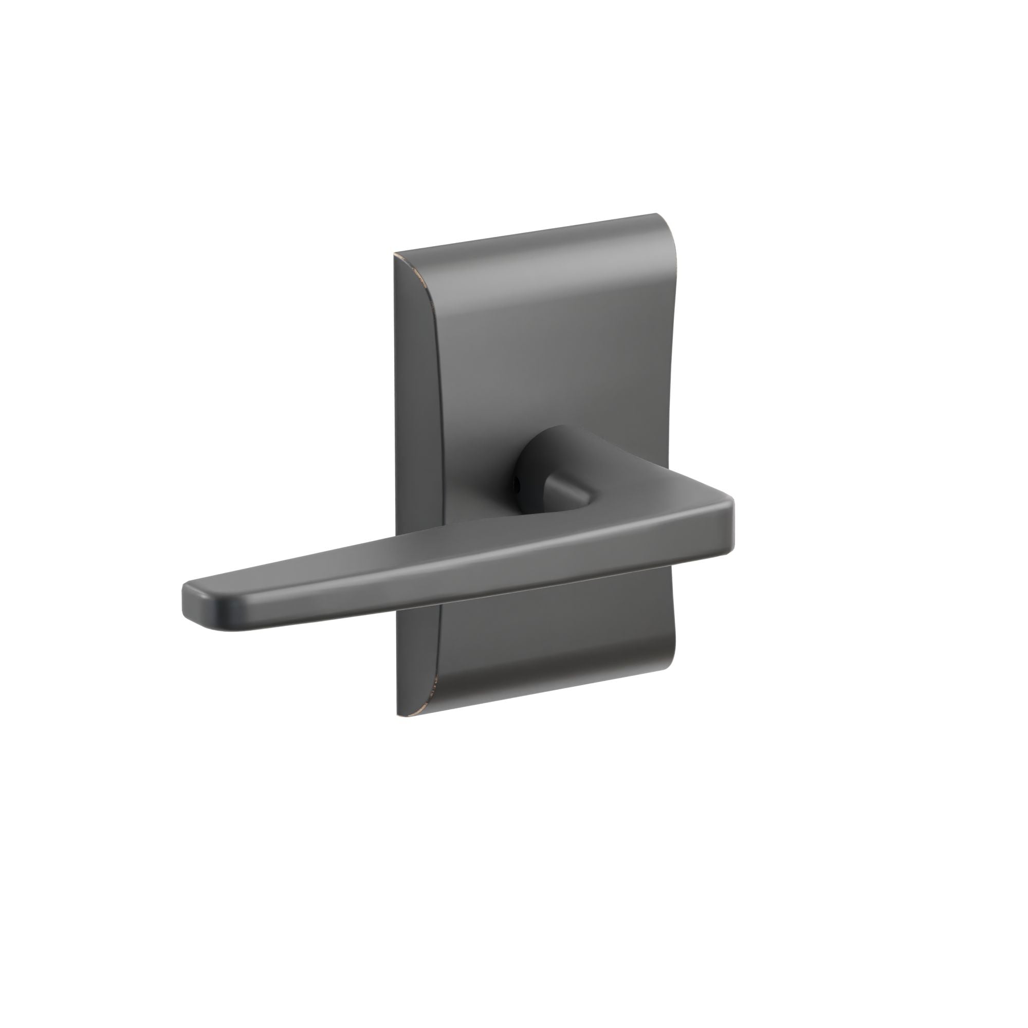 Emtek Concealed Fastener Hermes Lever Set with Neos Rosette