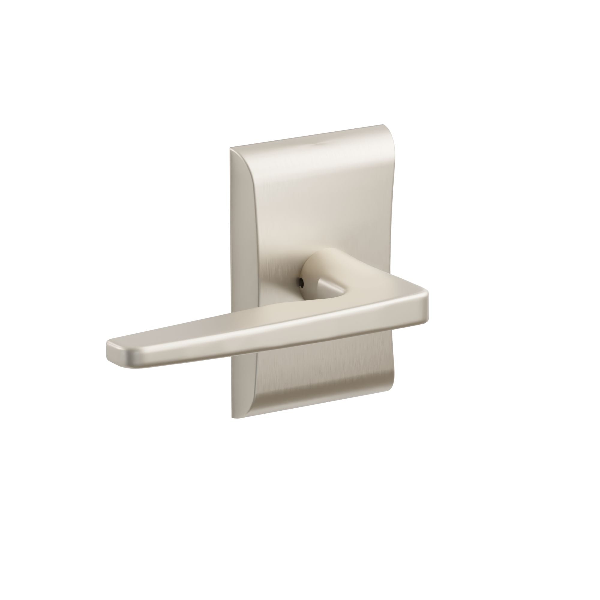 Emtek Concealed Fastener Hermes Lever Set with Neos Rosette