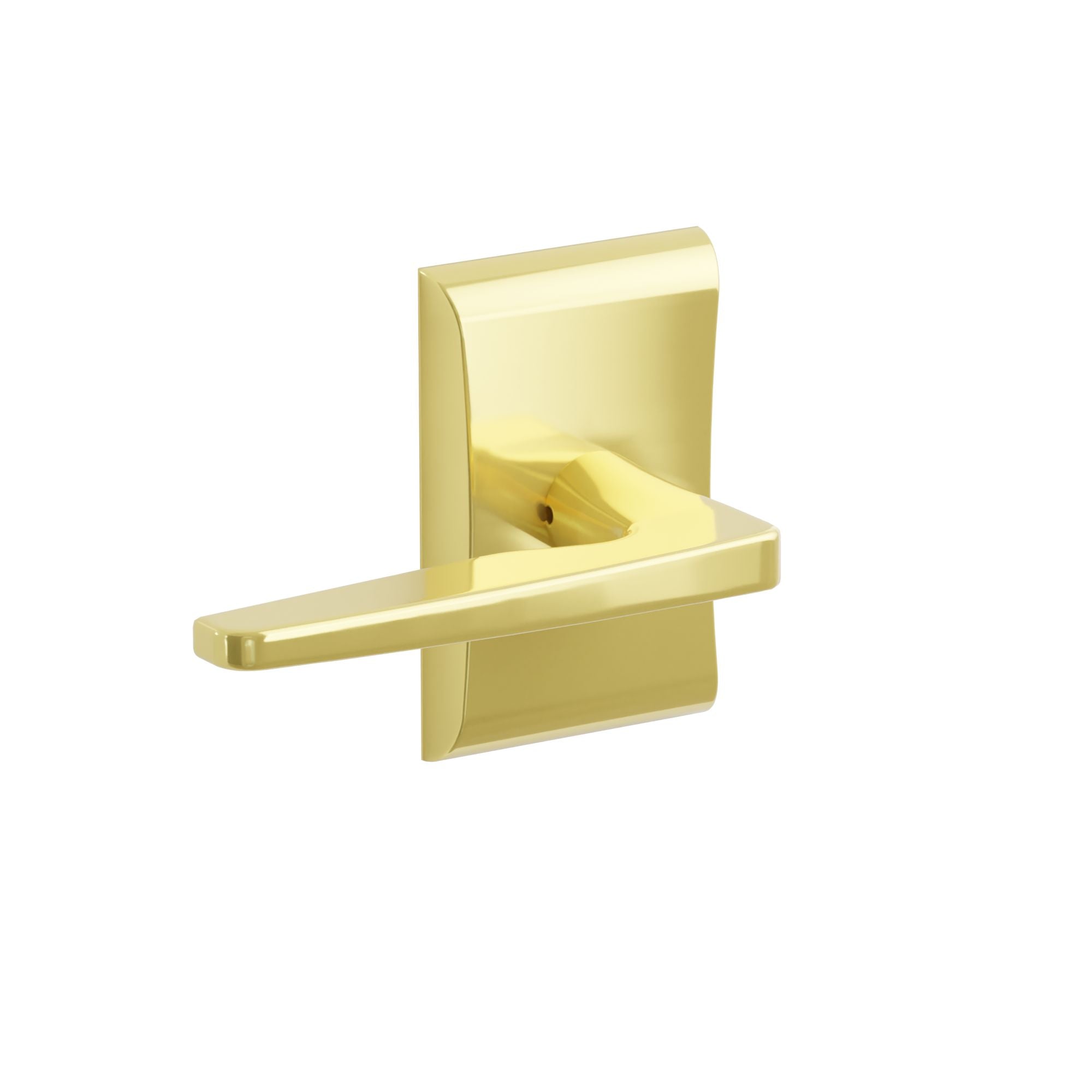 Emtek Concealed Fastener Hermes Lever Set with Neos Rosette