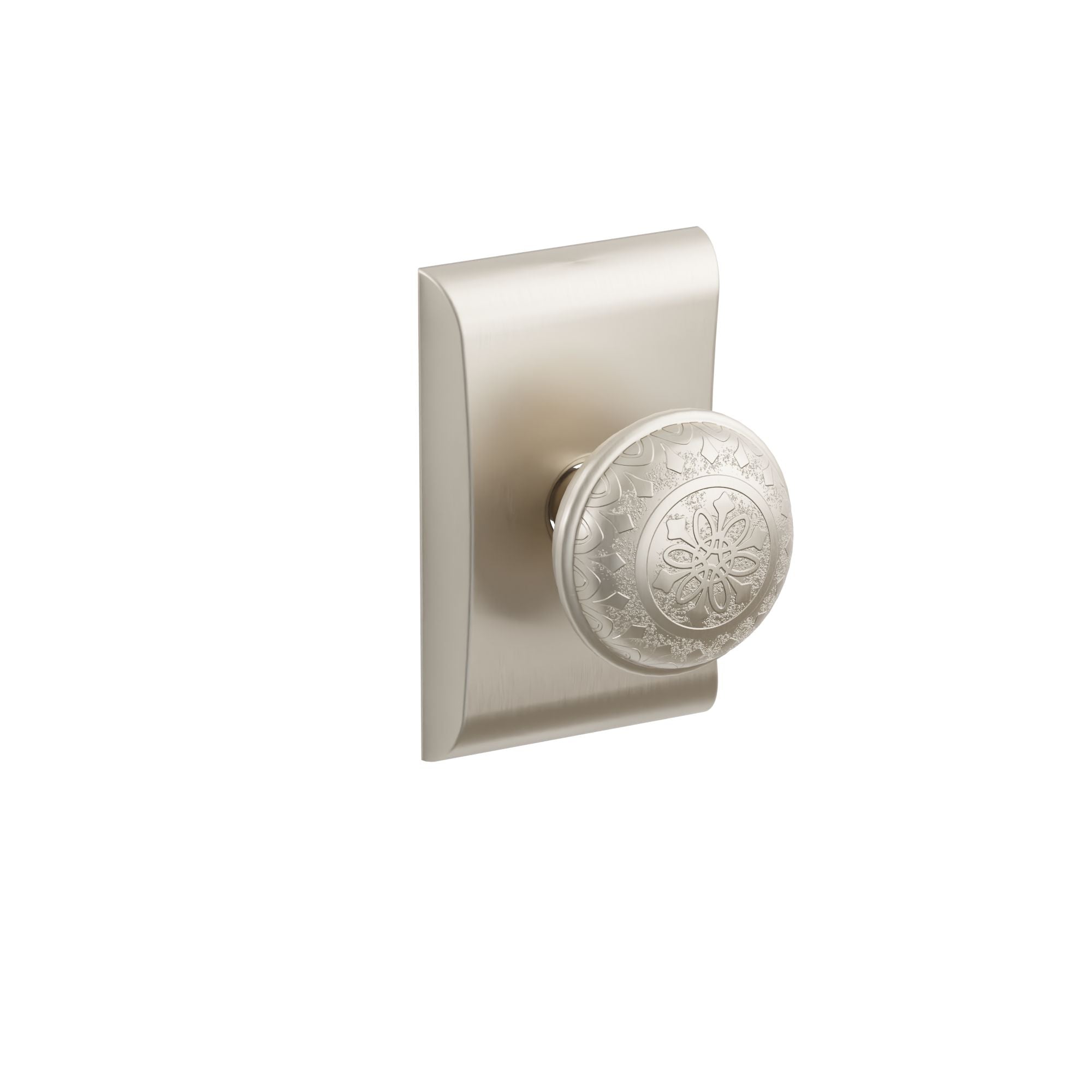 Emtek Lancaster Knob Set with Neos Rosette