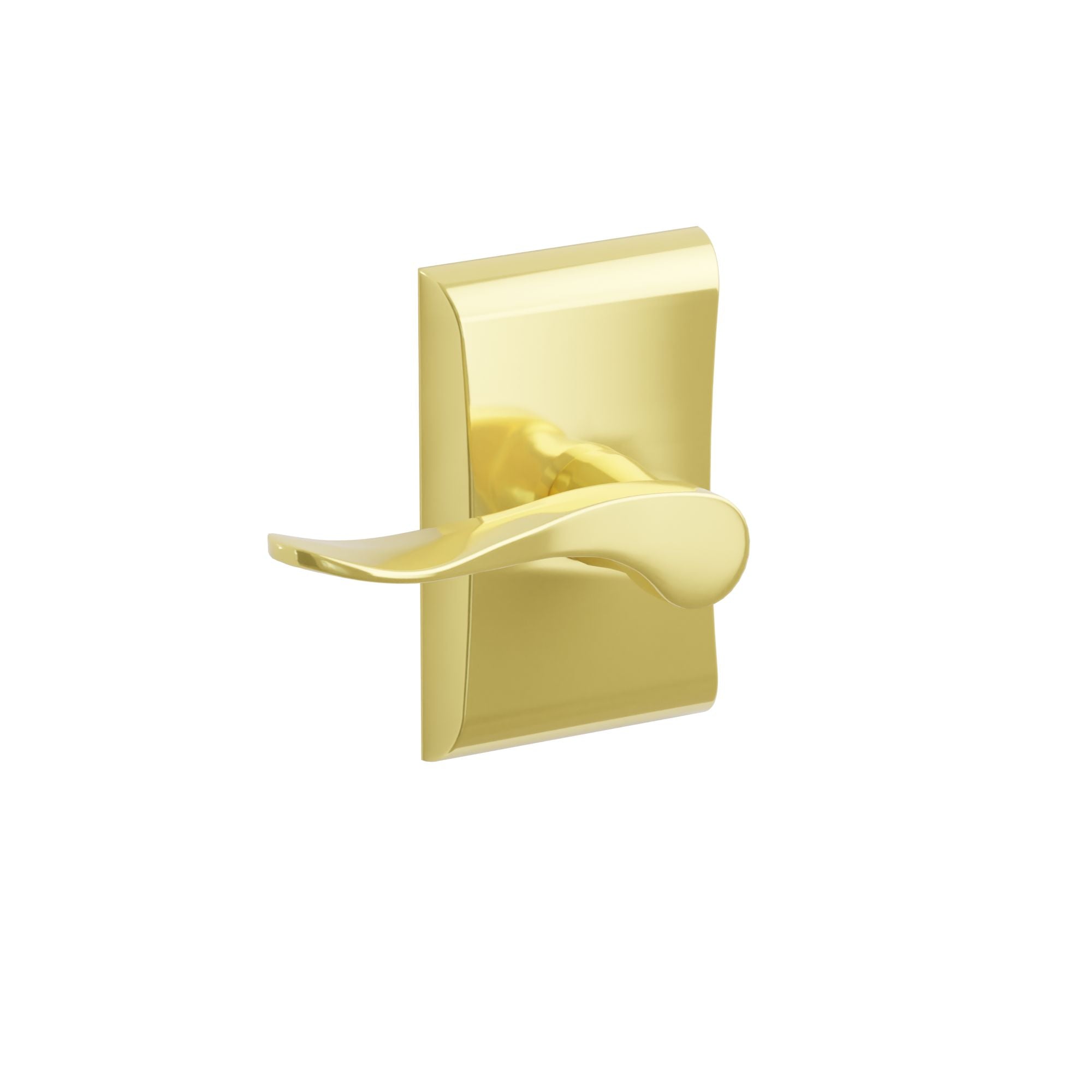 Emtek Concealed Fastener Luzern Lever Set with Neos Rosette