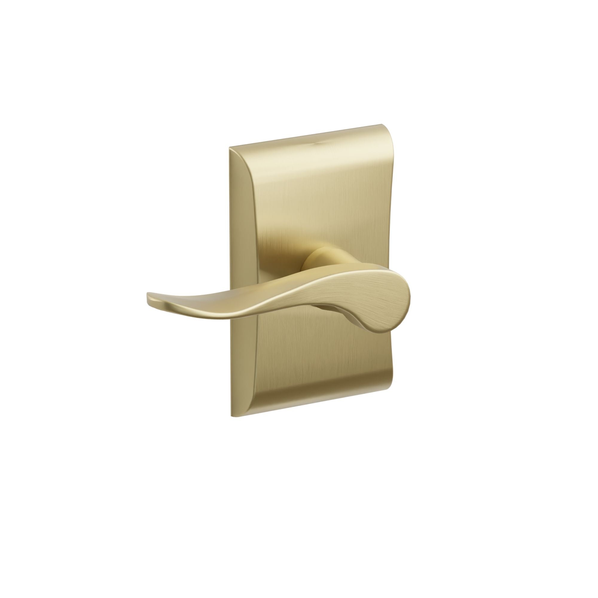 Emtek Hammered Lever Set with Neos Rosette