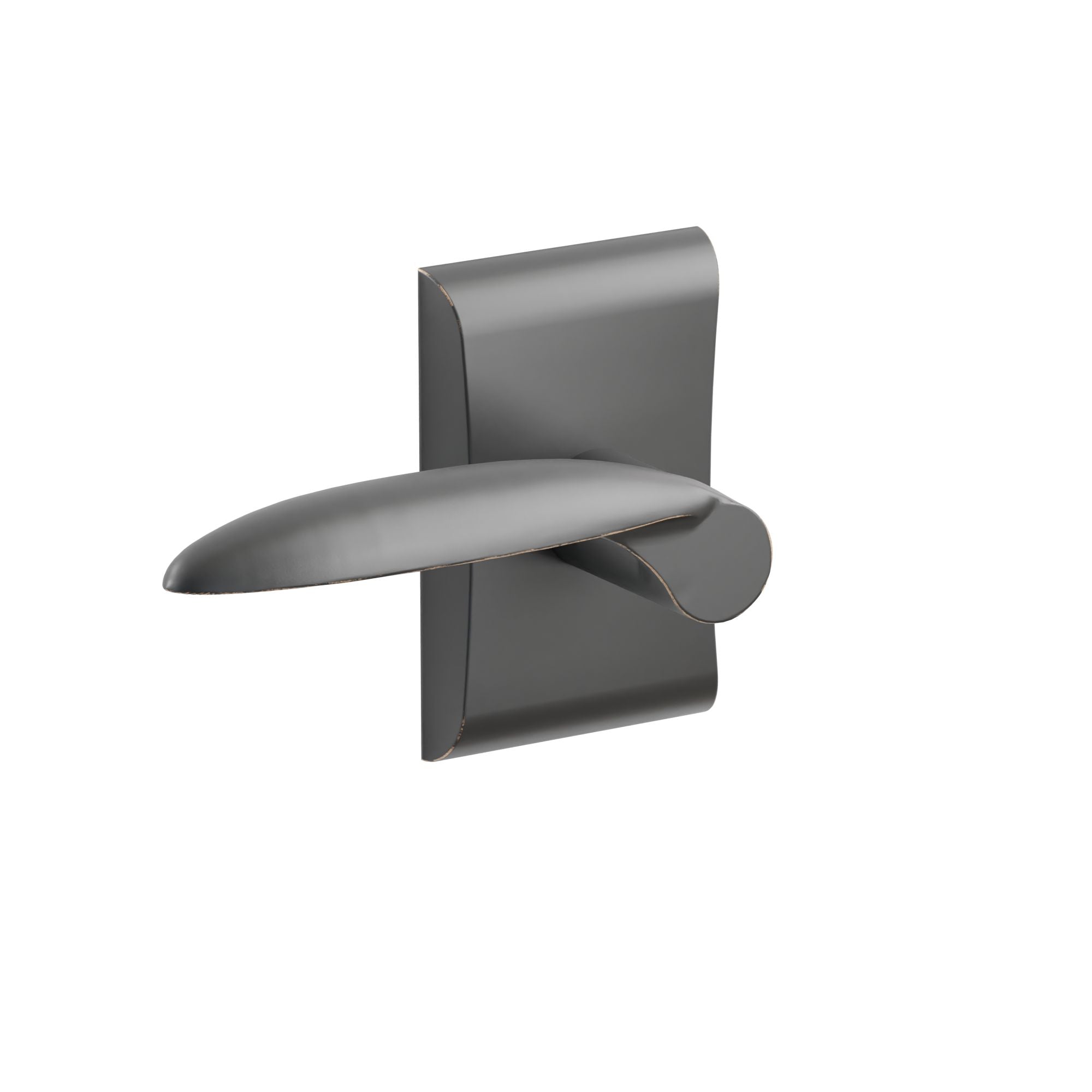 Emtek Concealed Fastener Mercury Lever Set with Neos Rosette