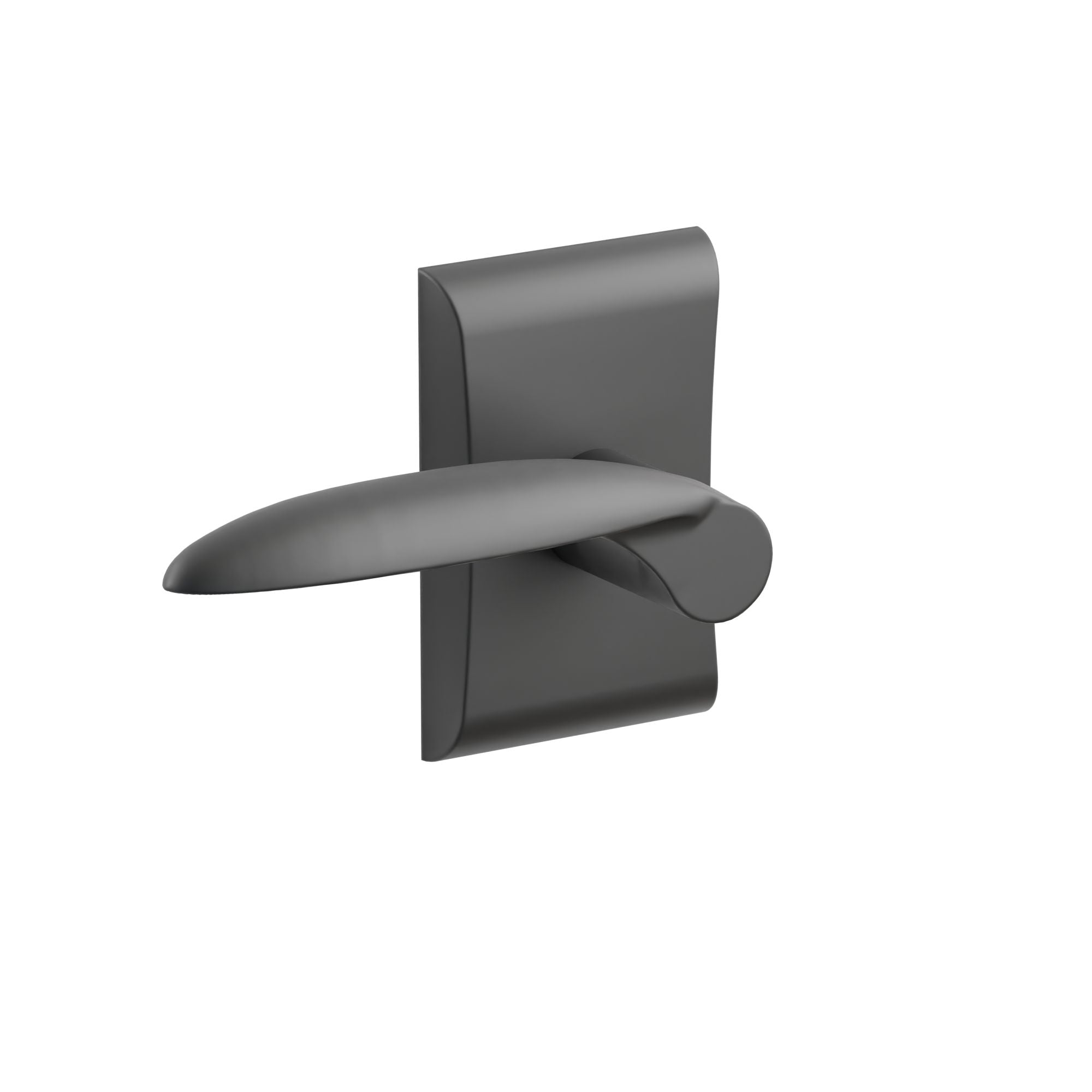 Emtek Concealed Fastener Mercury Lever Set with Neos Rosette