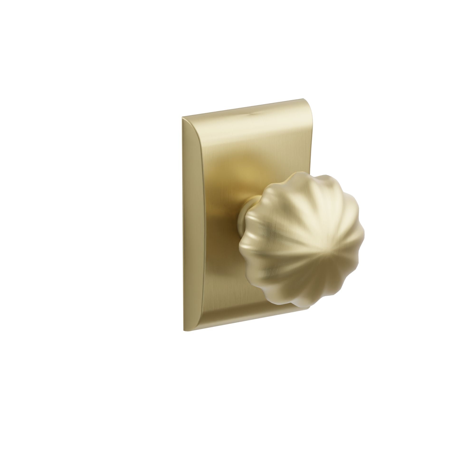 Emtek Melon Knob Set with Neos Rosette