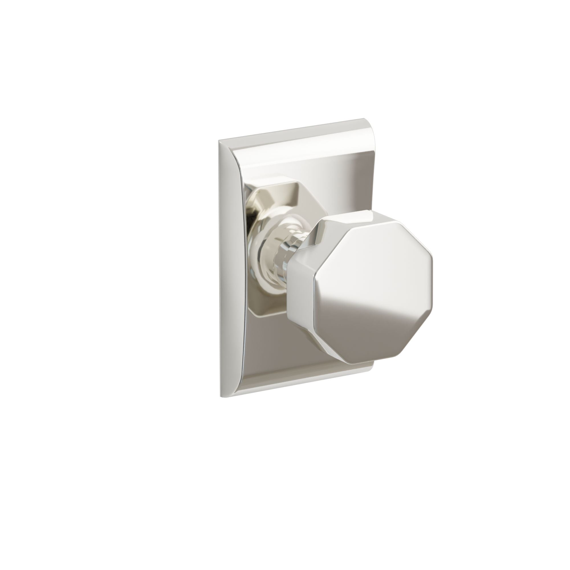 Emtek Concealed Fastener Octagon Knob Set With Neos Rosette