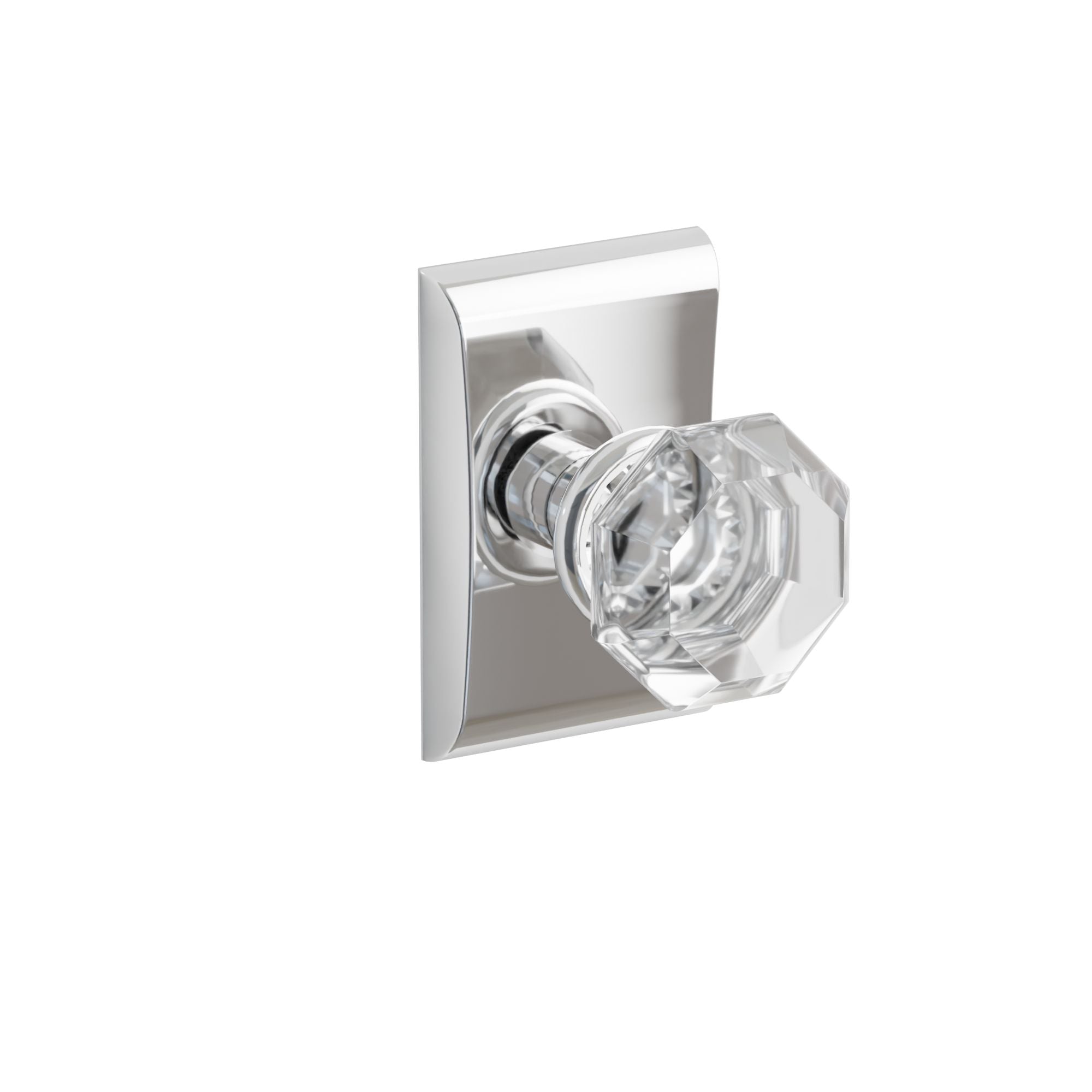 Emtek Concealed Fastener Old Town Knob Set With Neos Rosette