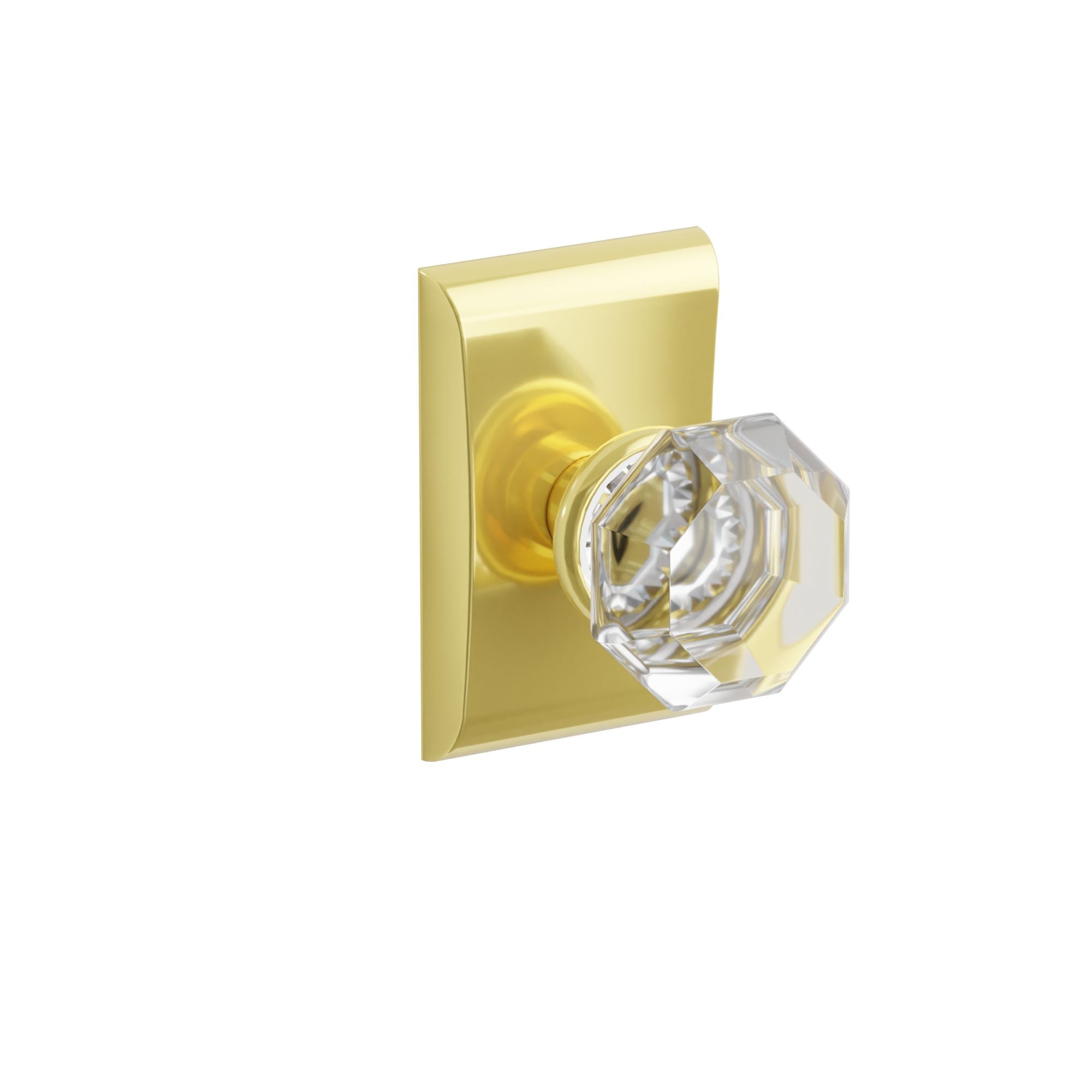 Emtek Concealed Fastener Old Town Knob Set With Neos Rosette