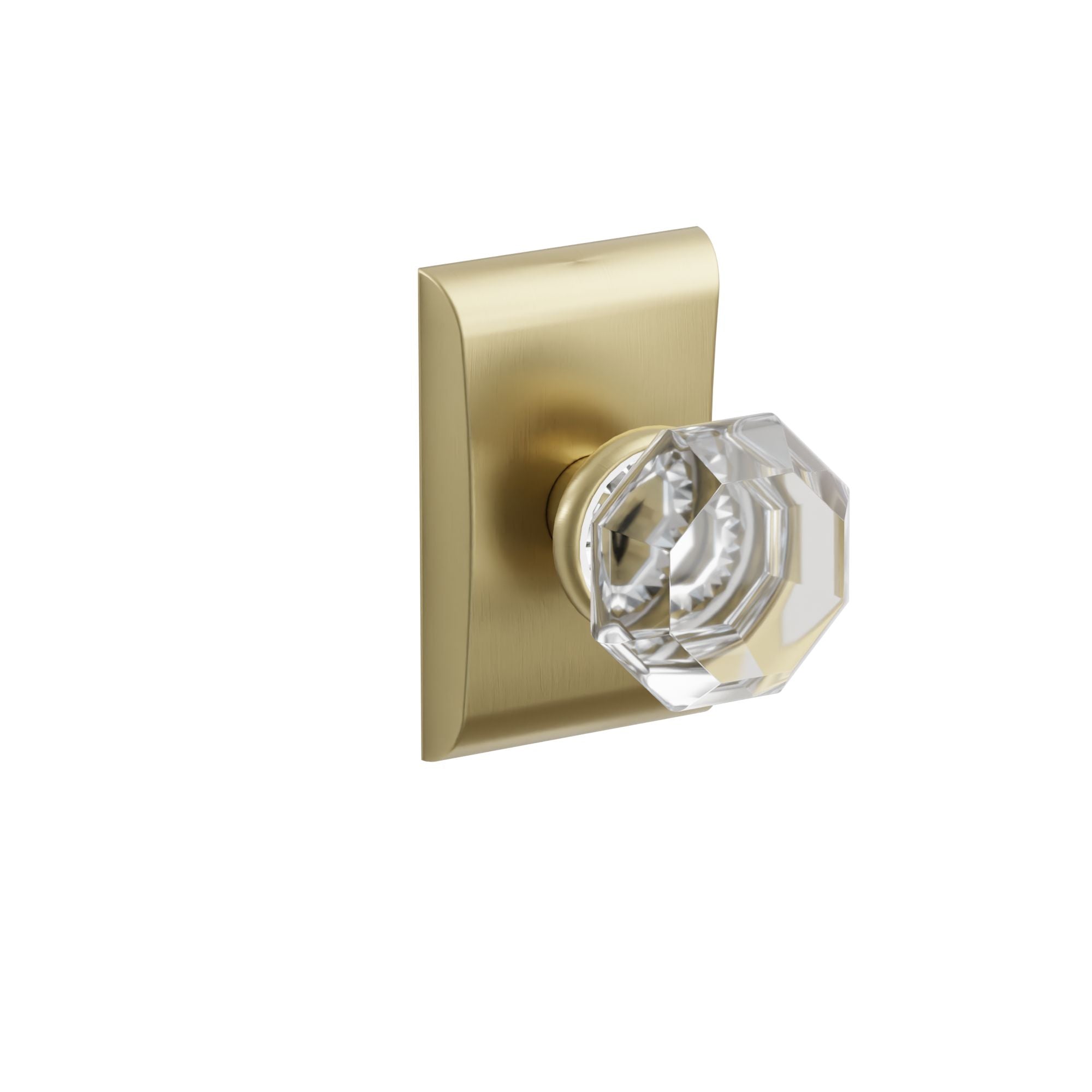 Emtek Concealed Fastener Old Town Knob Set With Neos Rosette