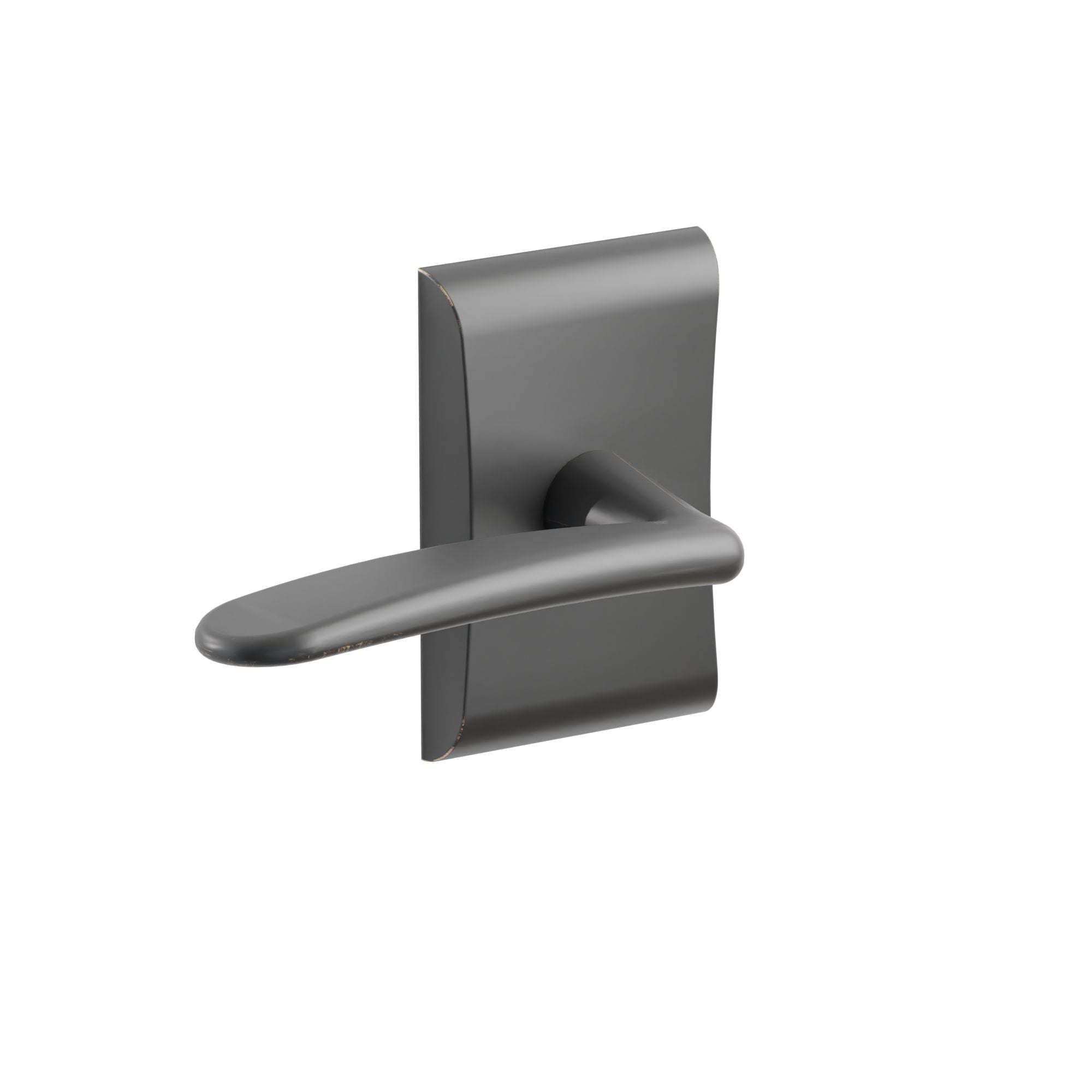 Emtek Concealed Fastener Poseidon Lever Set With Neos Rosette