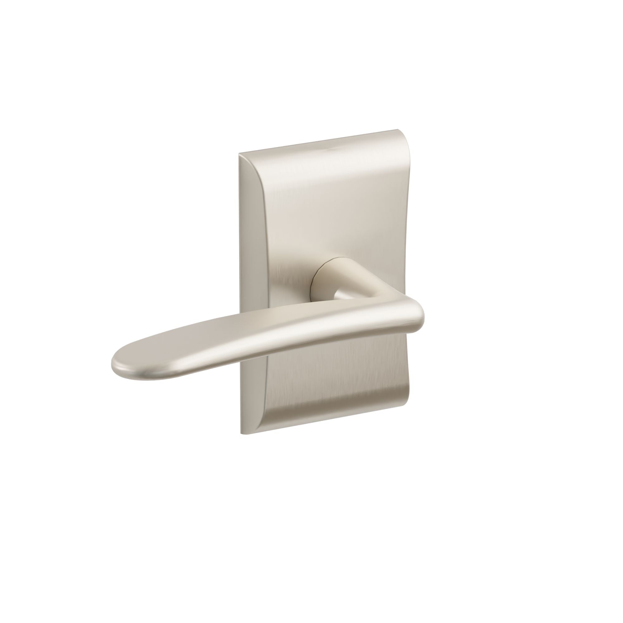 Emtek Concealed Fastener Poseidon Lever Set With Neos Rosette