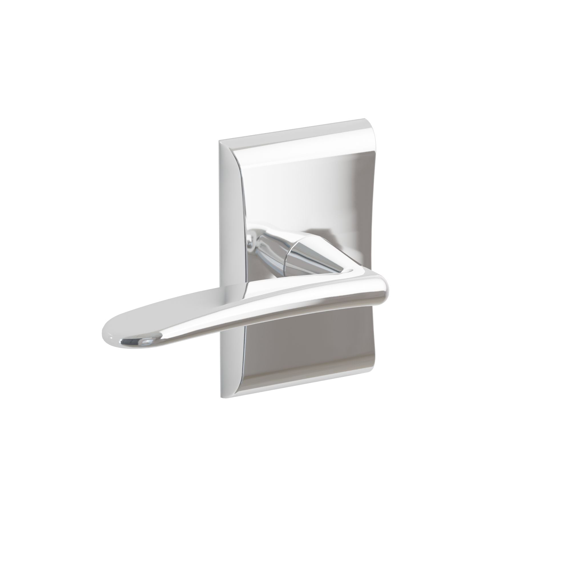 Emtek Concealed Fastener Poseidon Lever Set With Neos Rosette