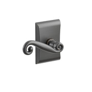 Emtek Concealed Fastener Rustic Lever Set With Neos Rosette