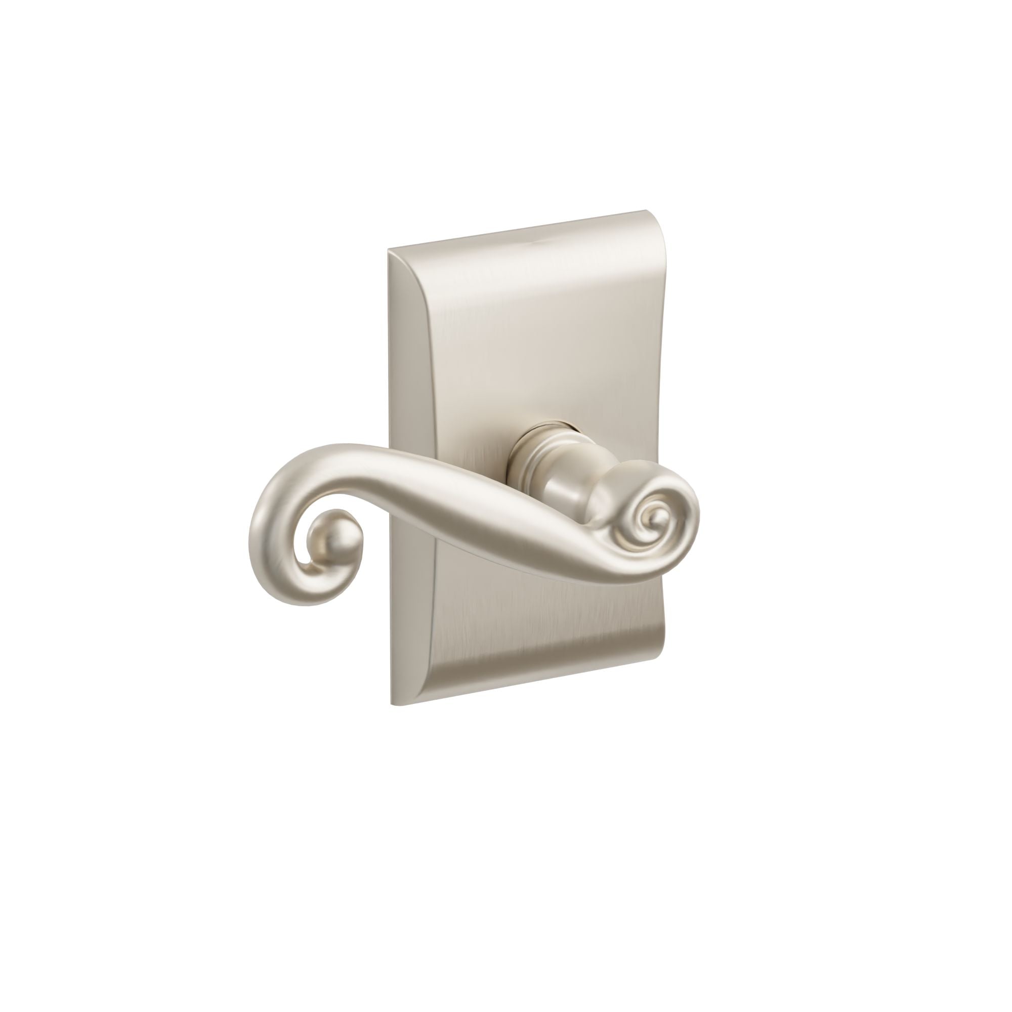 Emtek Concealed Fastener Rustic Lever Set With Neos Rosette