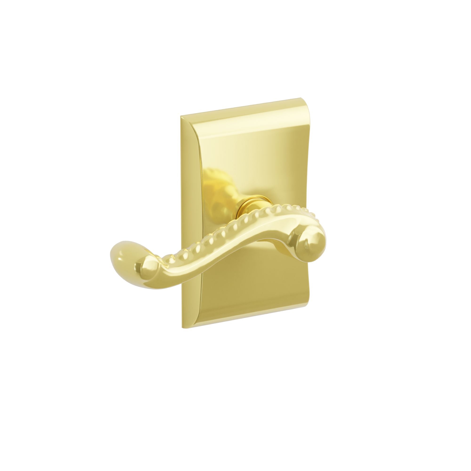 Emtek Concealed Fastener Rope Lever Set With Neos Rosette