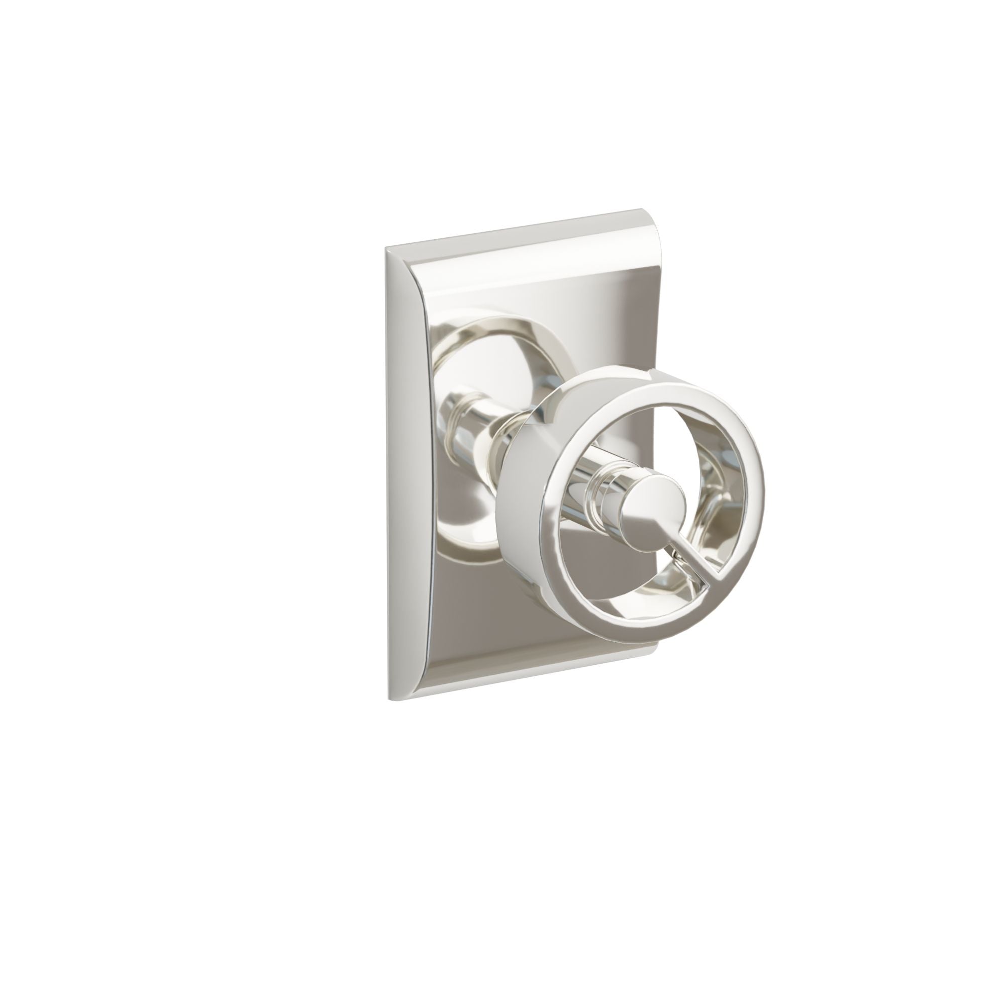 Emtek Concealed Fastener Spoke Knob Set With Neos Rosette