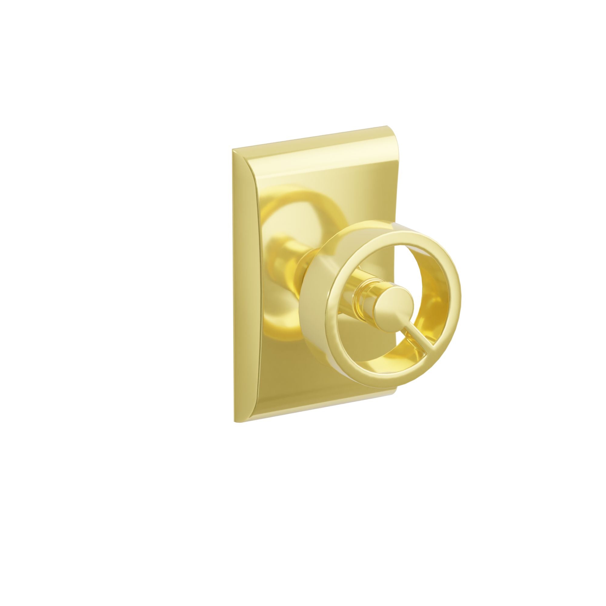 Emtek Concealed Fastener Spoke Knob Set With Neos Rosette