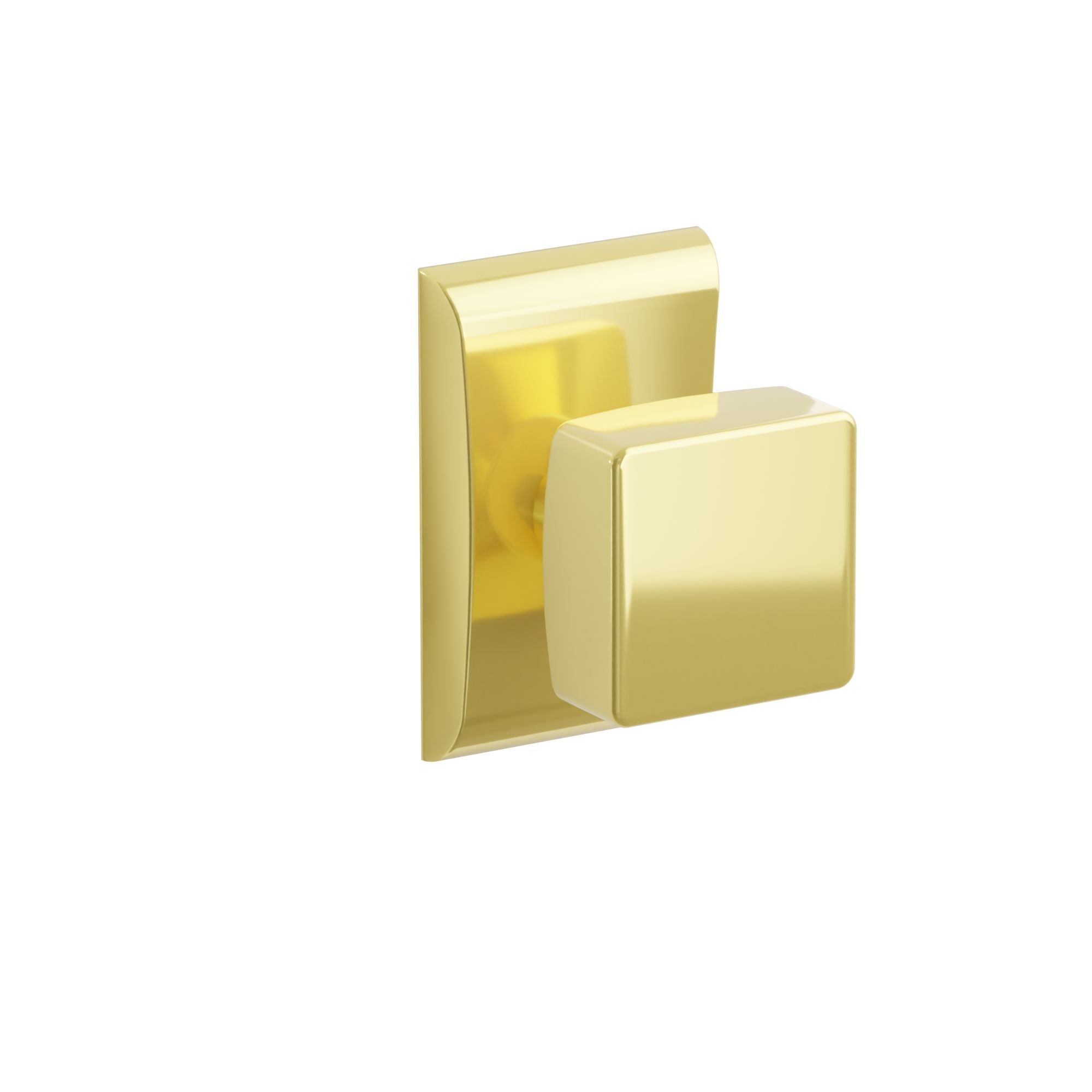 Emtek Concealed Fastener Square Knob Set With Neos Rosette