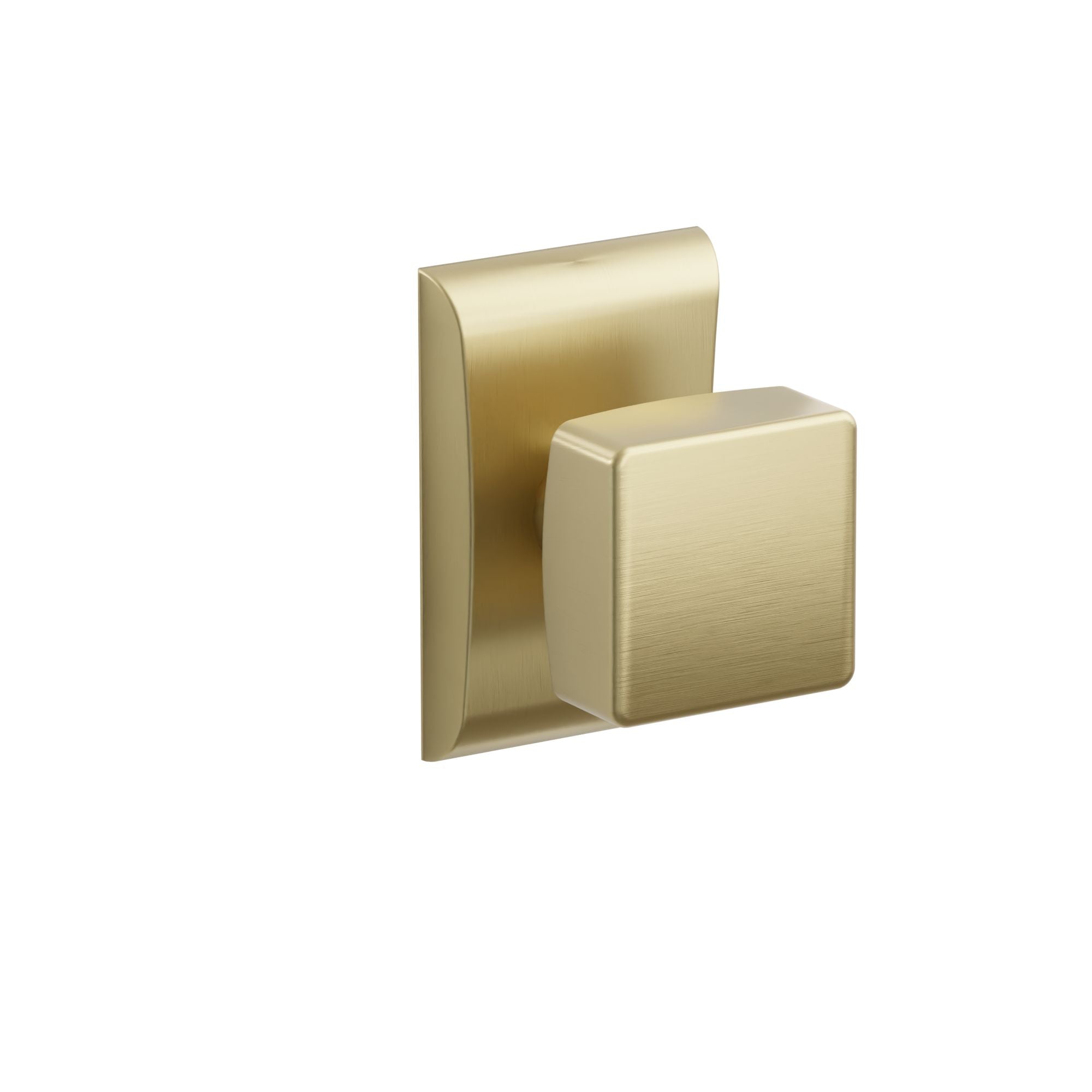 Emtek Concealed Fastener Square Knob Set With Neos Rosette