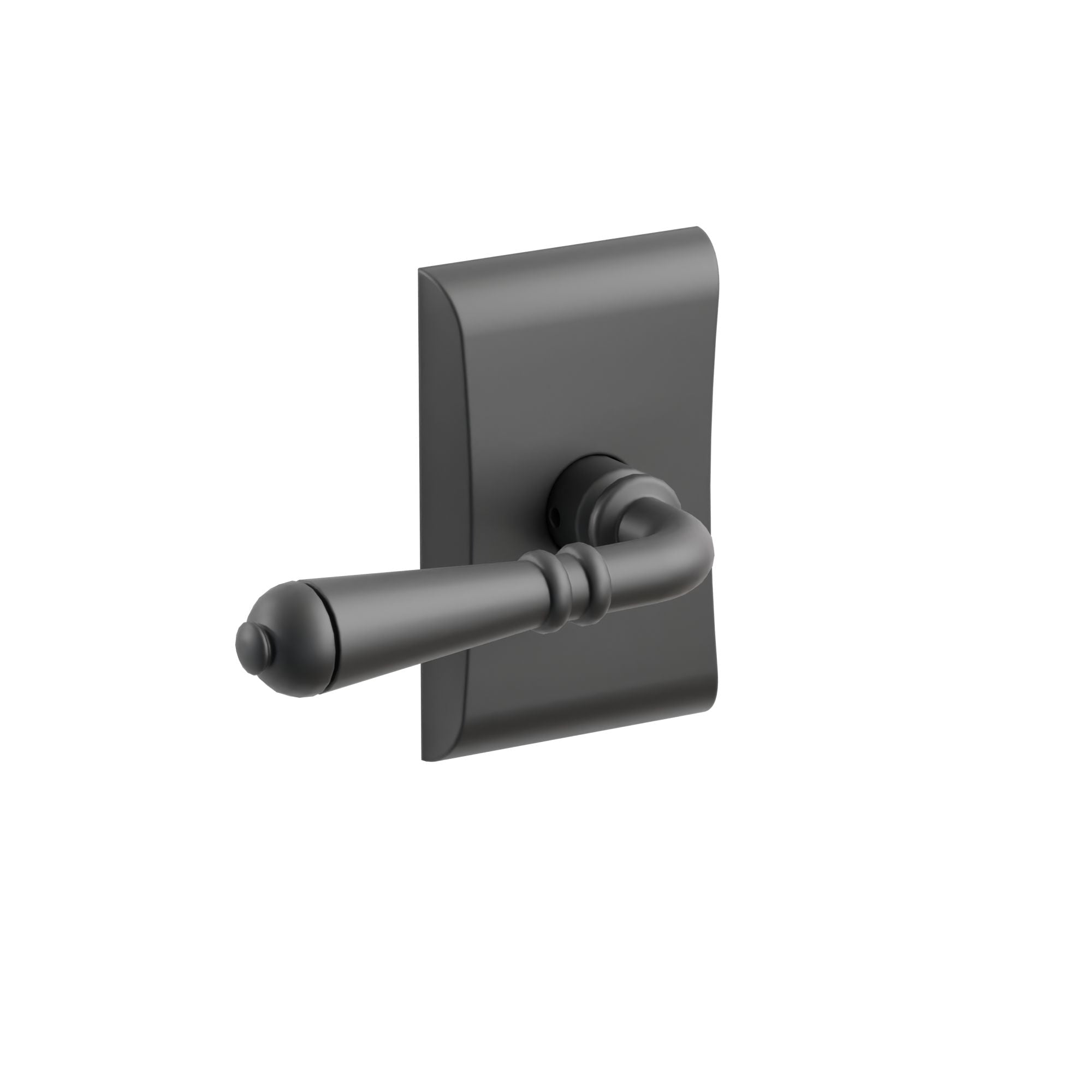 Emtek Concealed Fastener Turino Lever Set With Neos Rosette