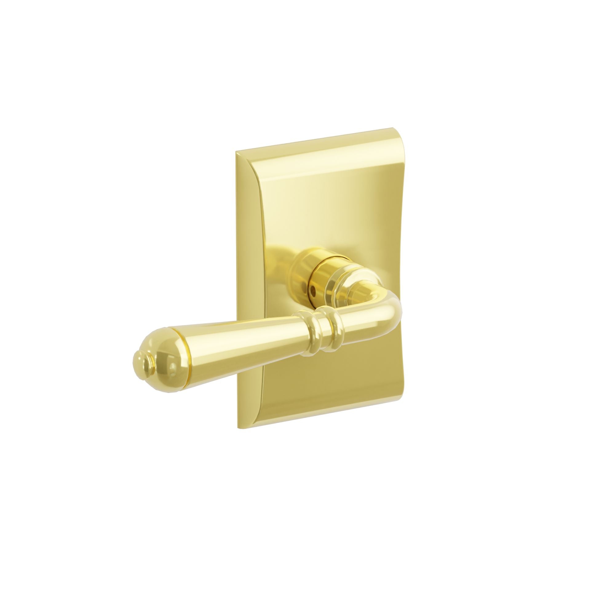 Emtek Turino Lever Set with Neos Rosette