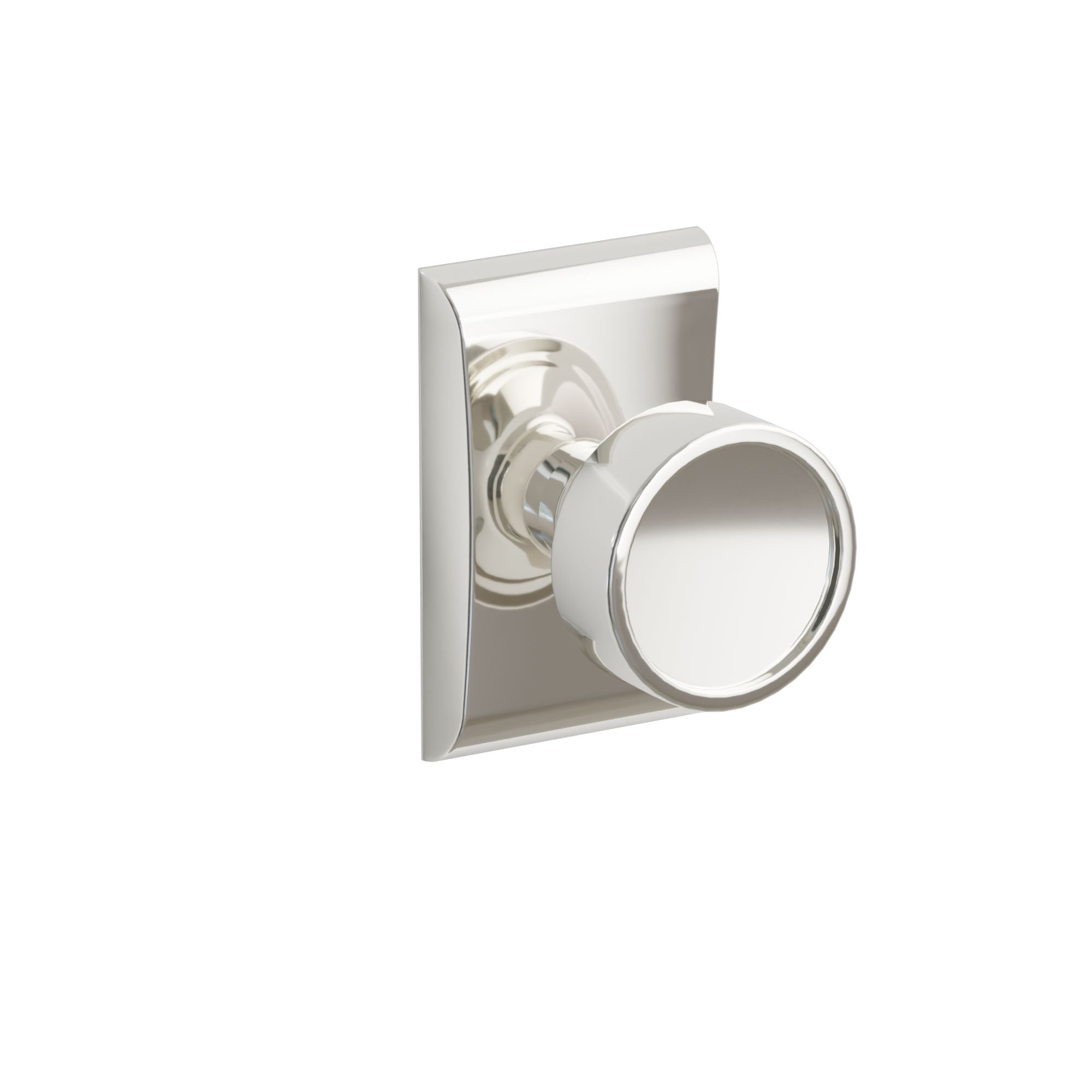 Emtek Concealed Fastener Verve Knob Set With Neos Rosette