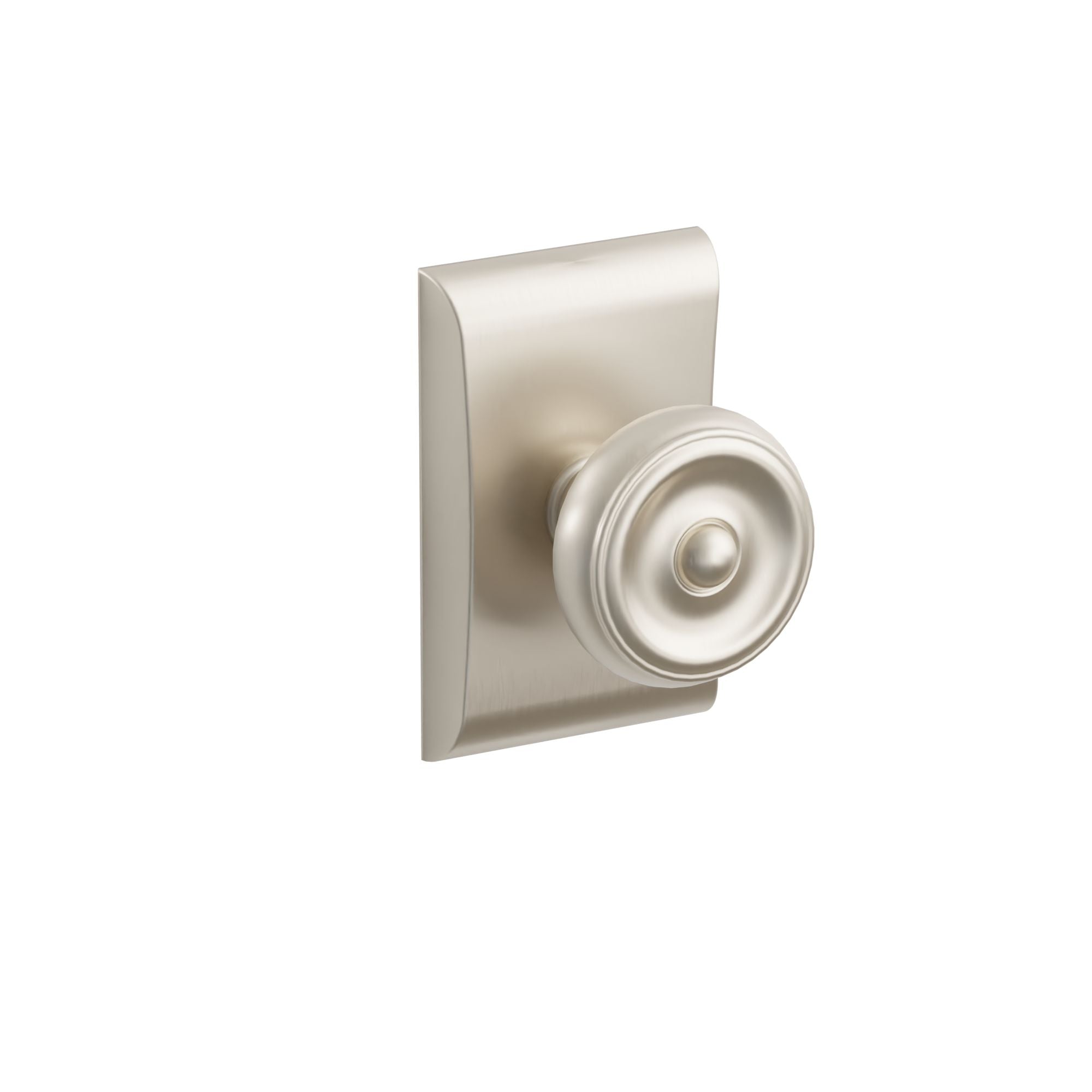 Emtek Concealed Fastener Waverly Knob Set With Neos Rosette
