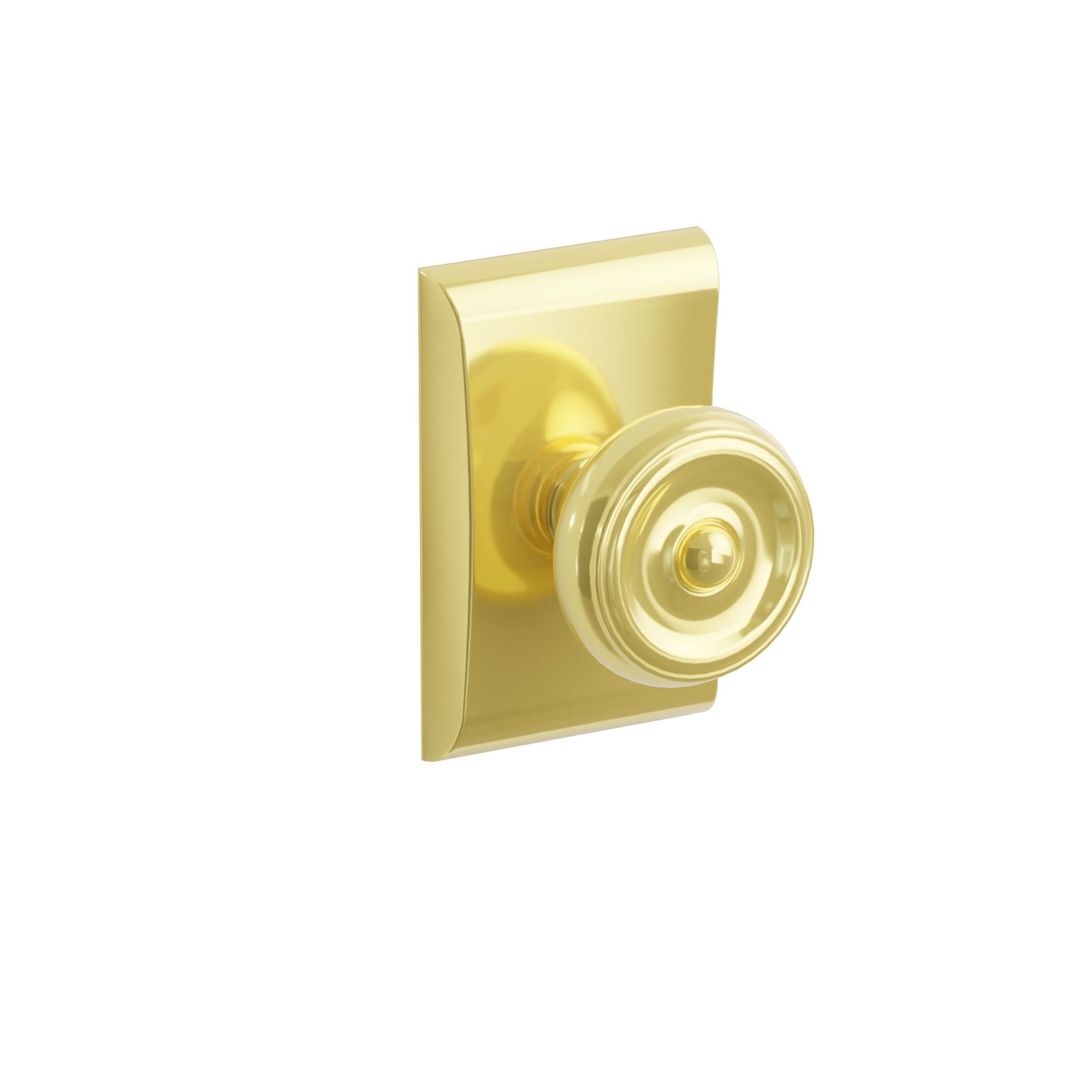 Emtek Concealed Fastener Waverly Knob Set With Neos Rosette