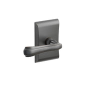 Emtek Concealed Fastener Wembley Lever Set With Neos Rosette