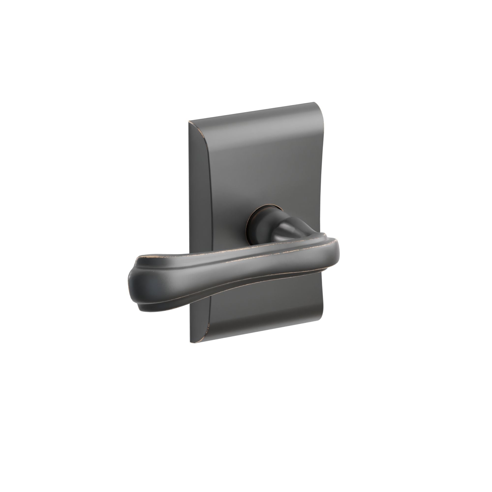 Emtek Concealed Fastener Wembley Lever Set With Neos Rosette