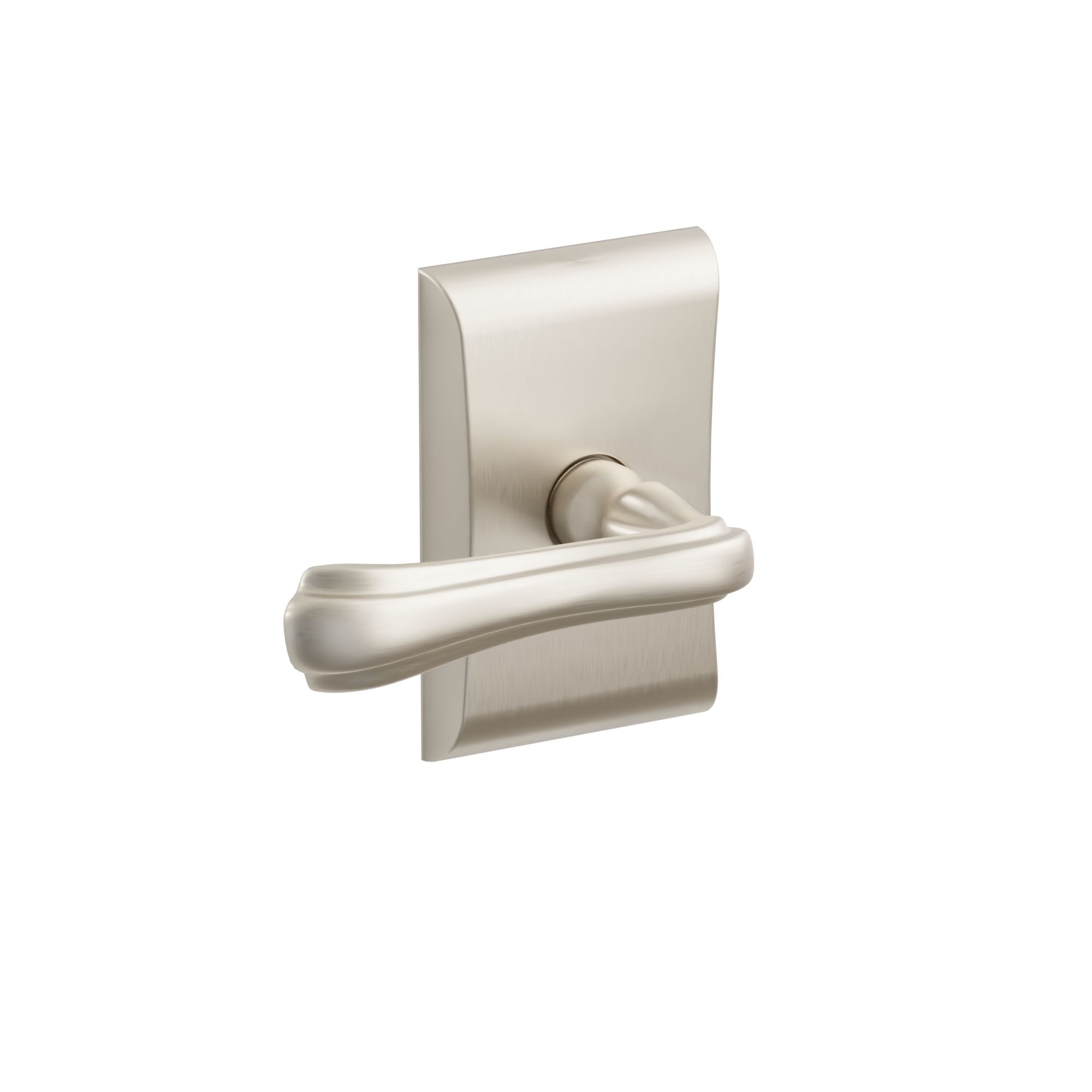 Emtek Concealed Fastener Wembley Lever Set With Neos Rosette