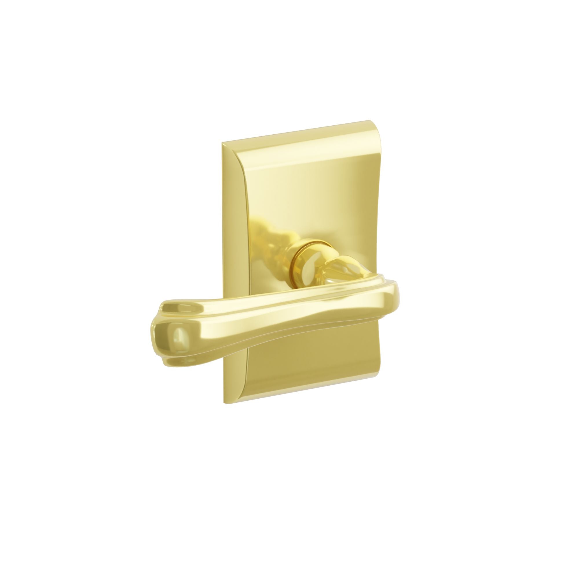 Emtek Concealed Fastener Wembley Lever Set With Neos Rosette
