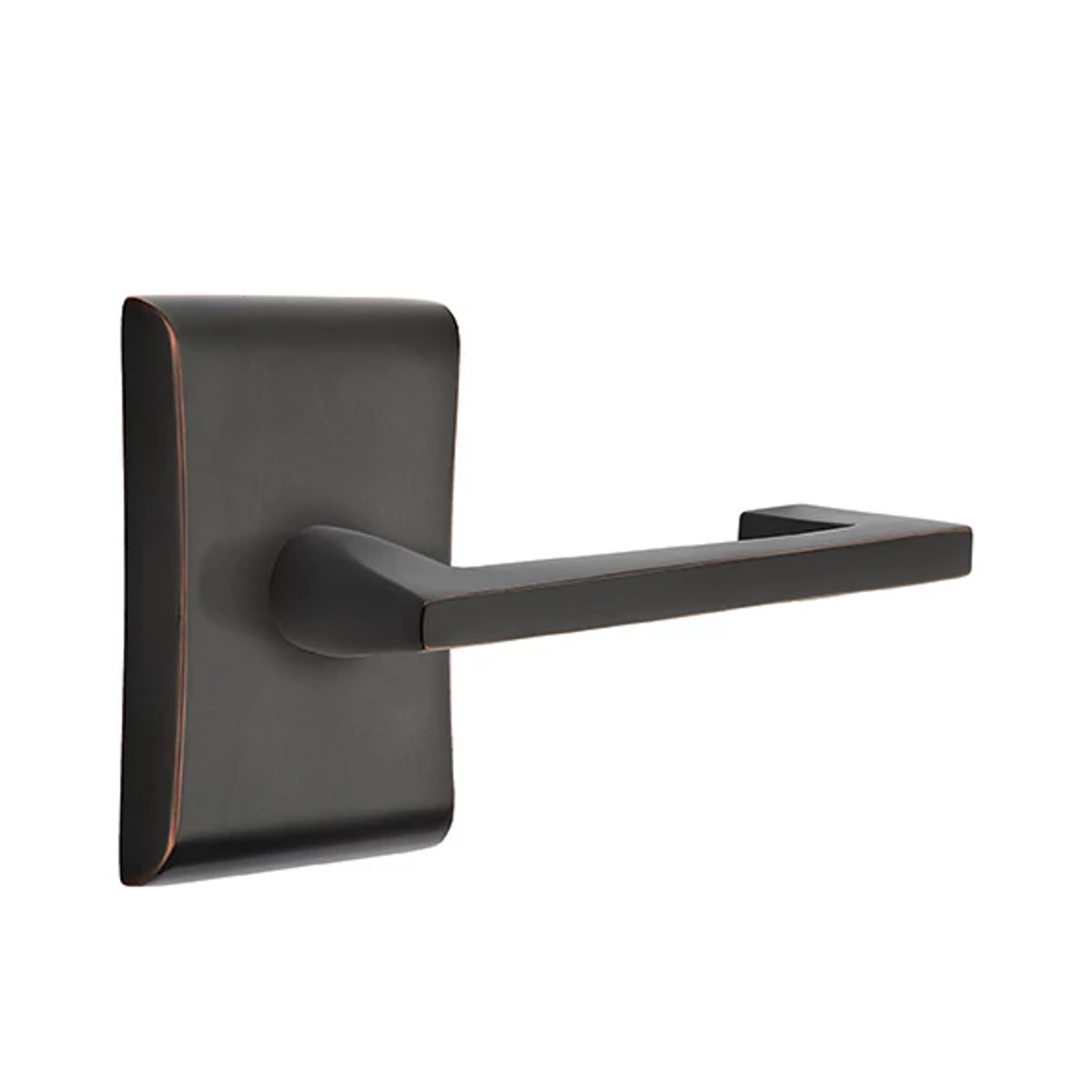 Emtek Concealed Fastener Argos Lever Set with Neos Rosette