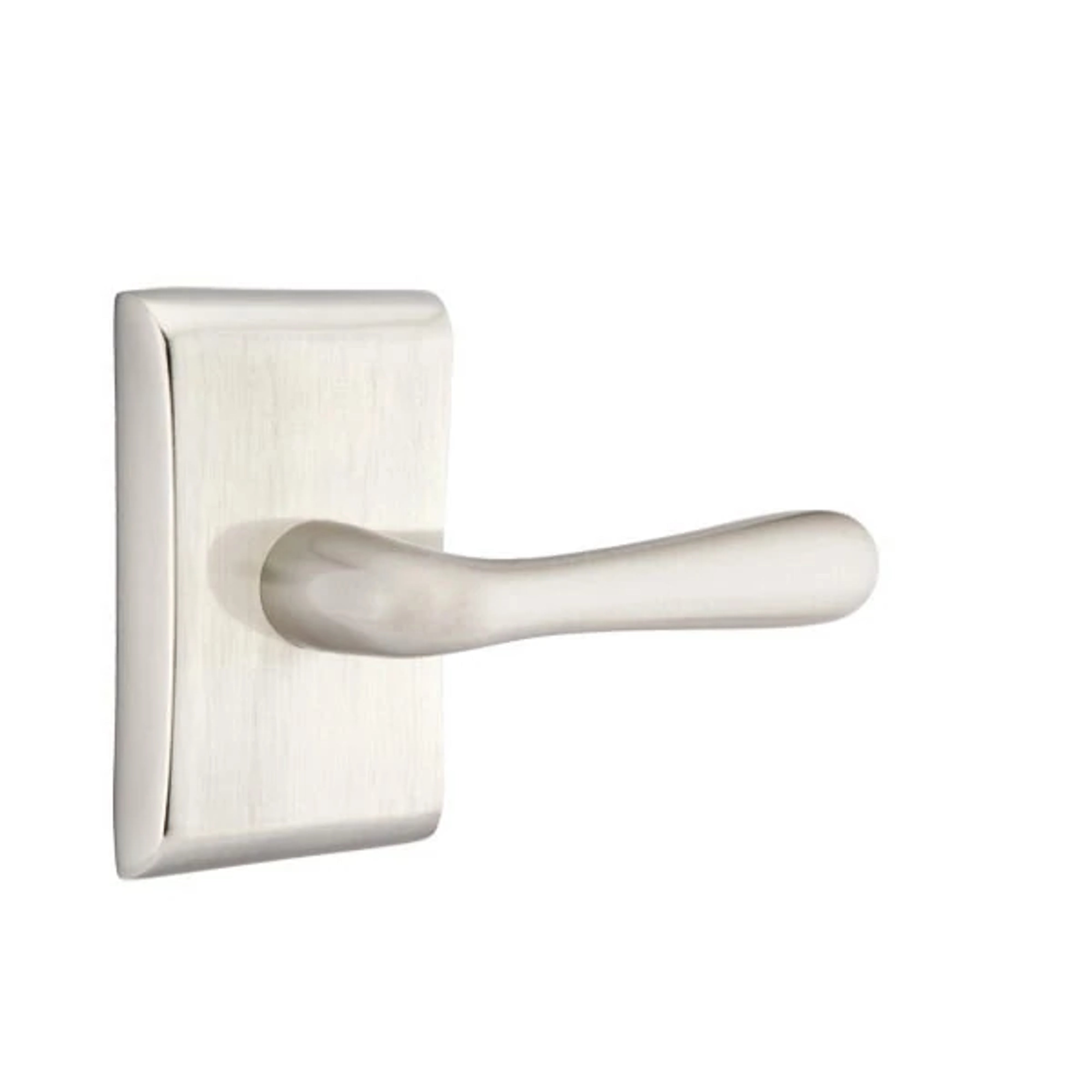 Emtek Concealed Fastener Basel Lever Set with Neos Rosette