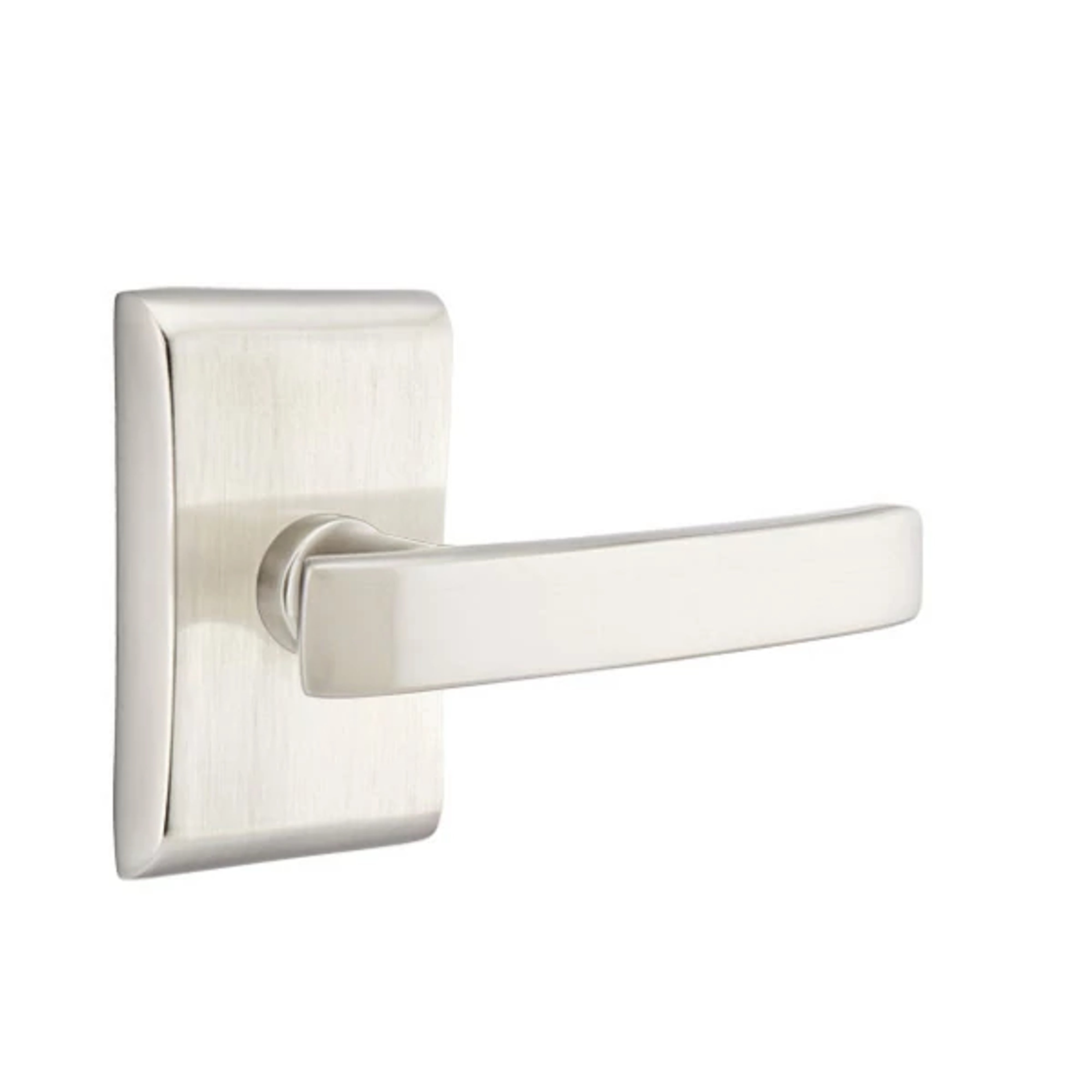 Emtek Concealed Fastener Geneva Lever Set with Neos Rosette