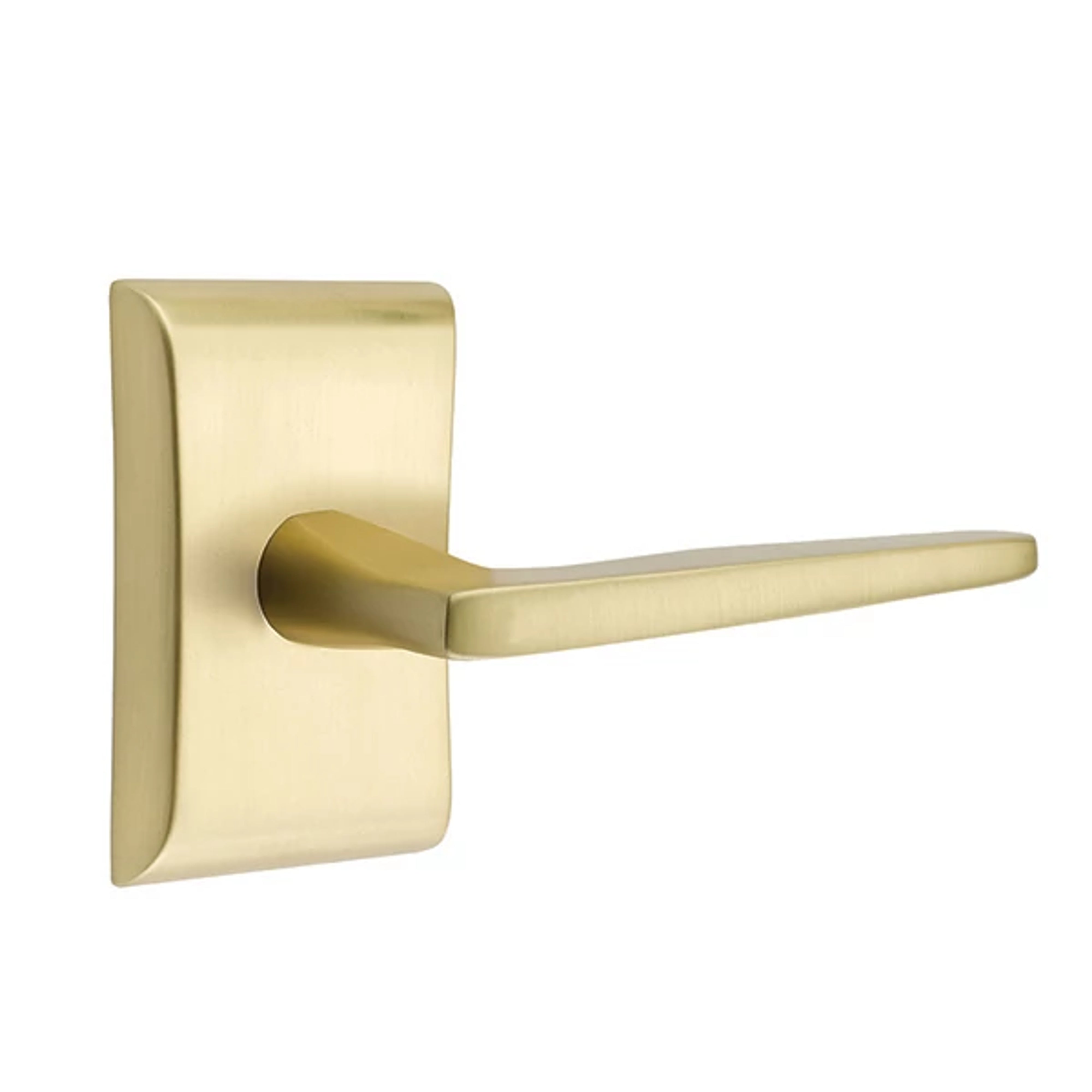 Emtek Hermes Lever Set with Neos Rosette