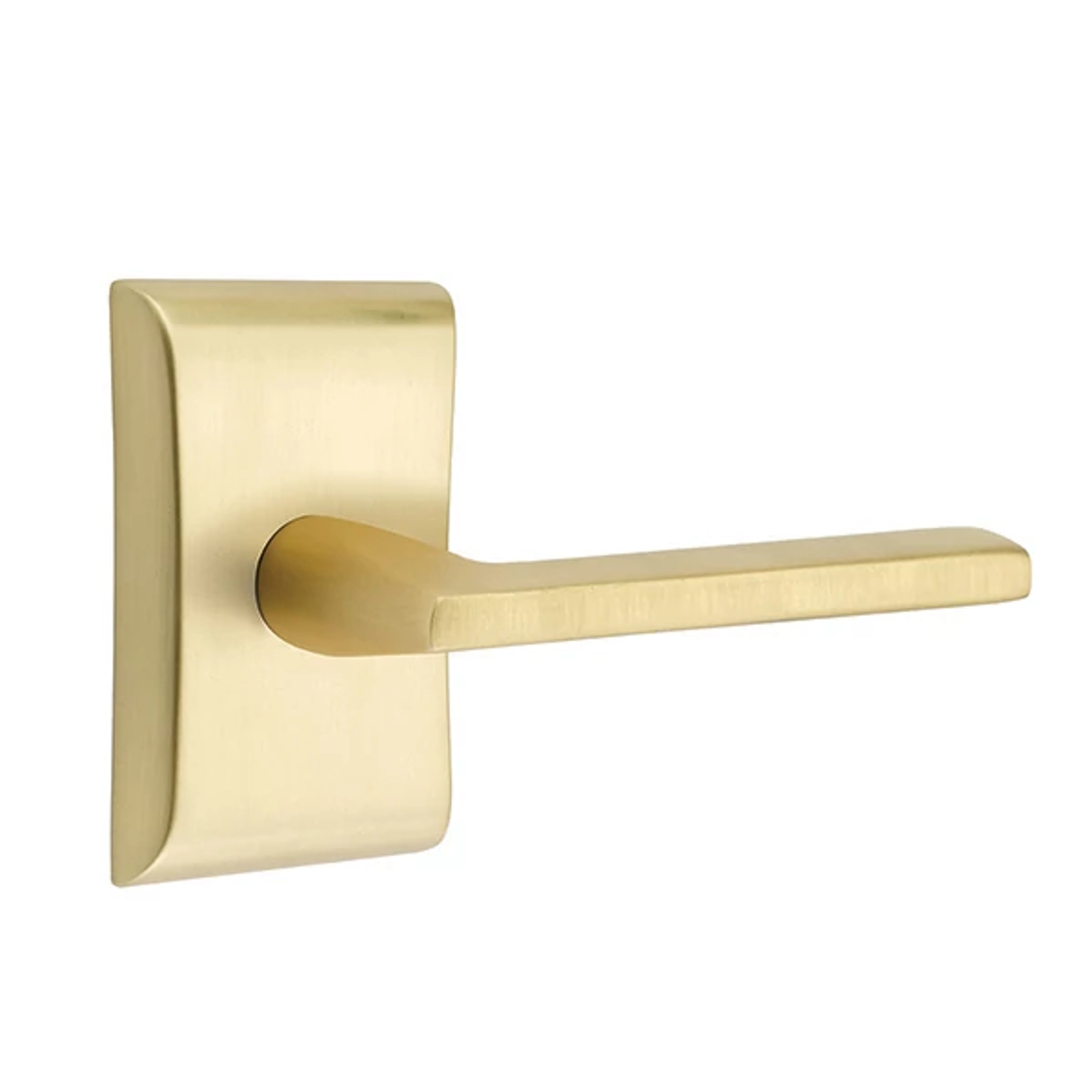 Emtek Concealed Fastener Helios Lever Set with Neos Rosette