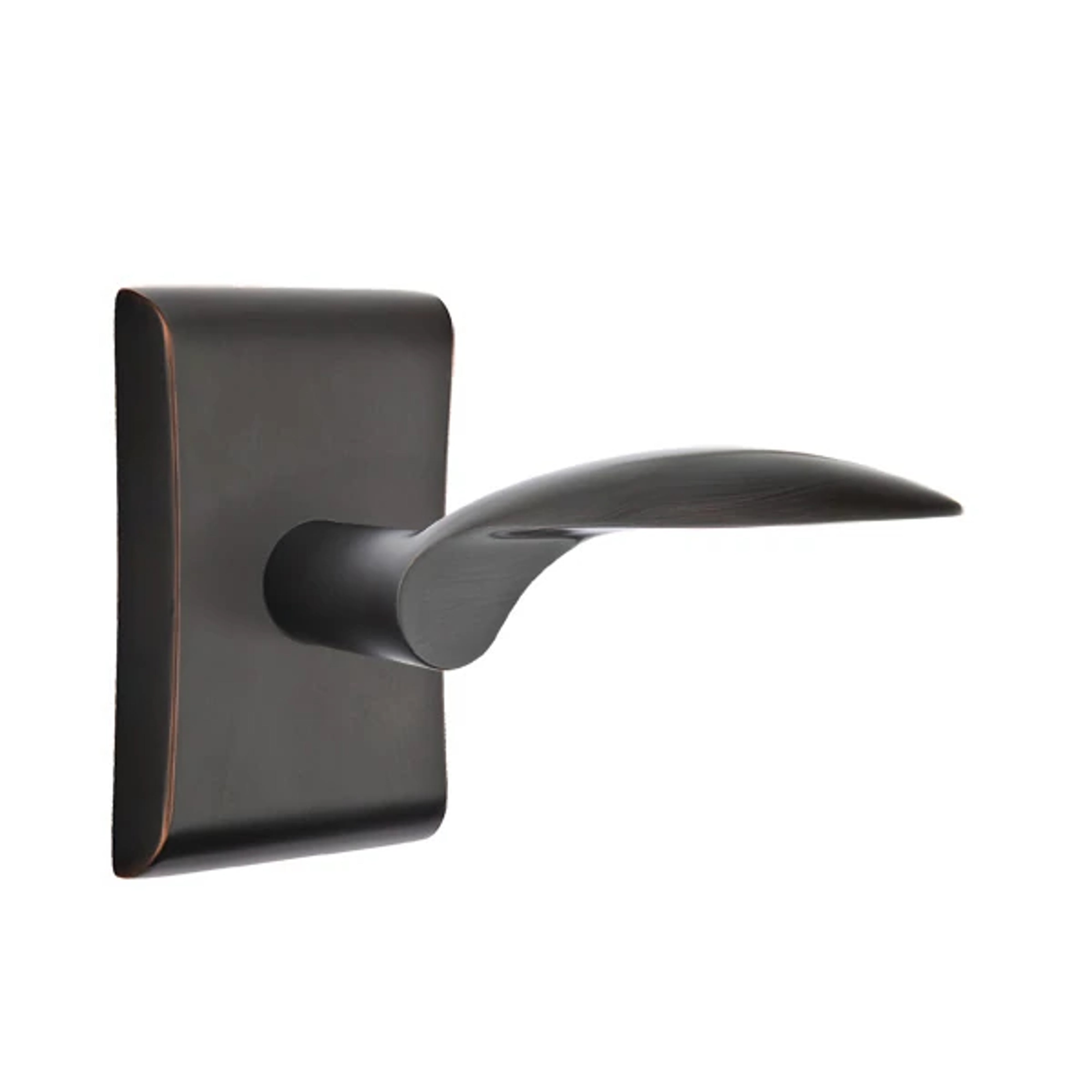 Emtek Concealed Fastener Mercury Lever Set with Neos Rosette