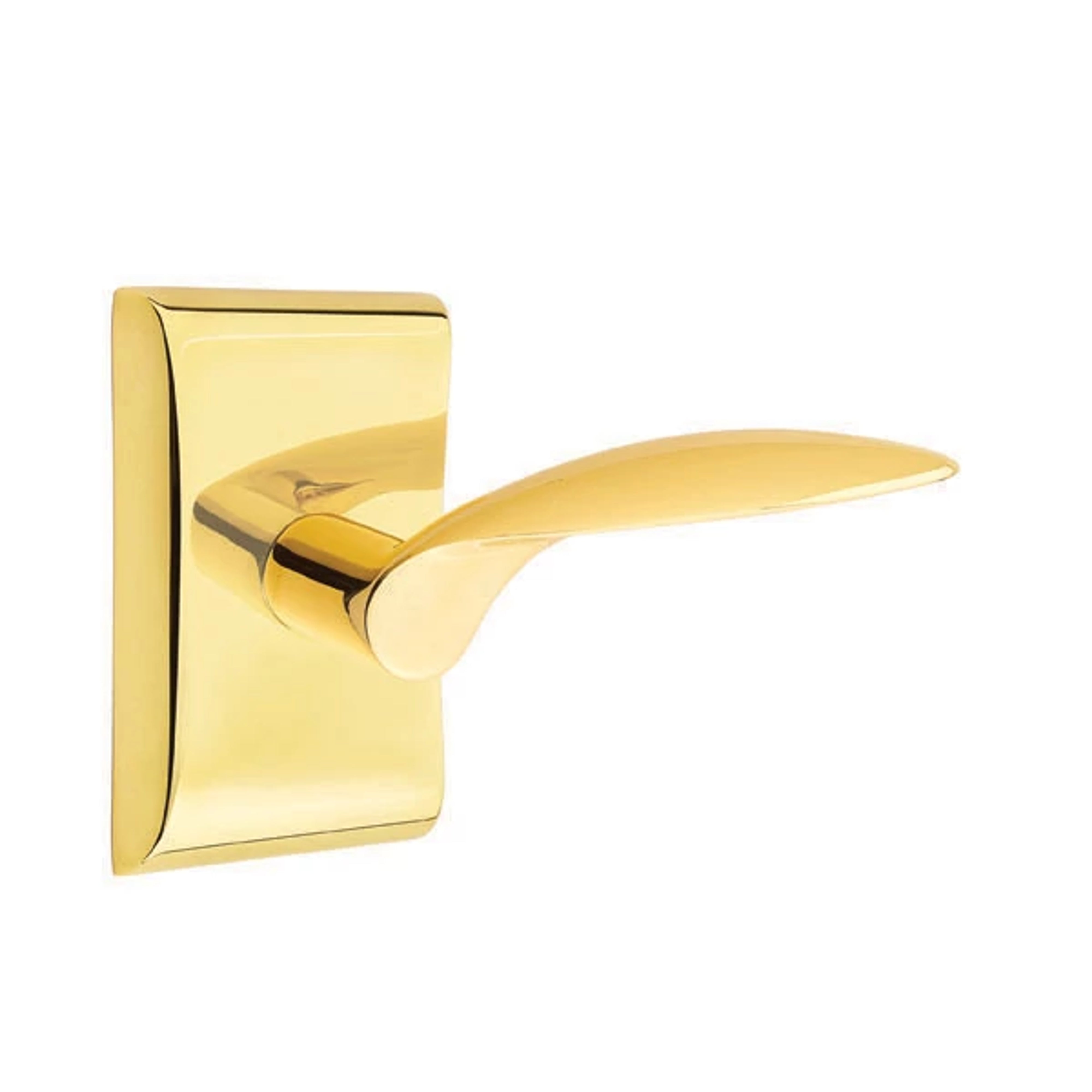 Emtek Concealed Fastener Mercury Lever Set with Neos Rosette